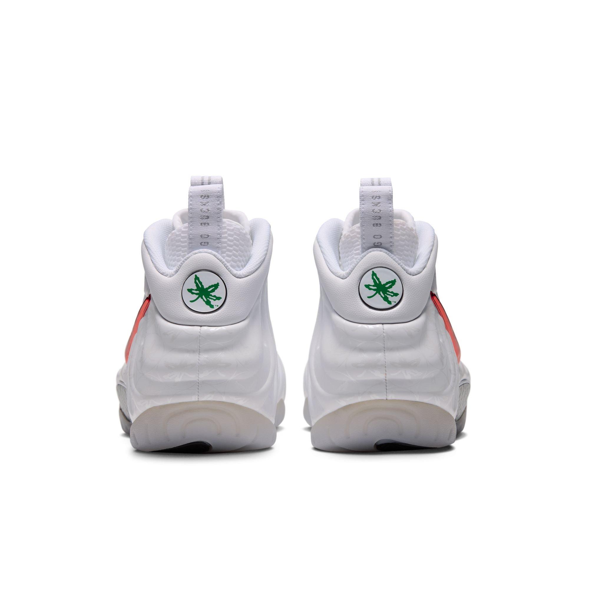 Nike Air Foamposite Pro "Ohio State" Men's Shoe - WHITE/UNIVERSITY RED
