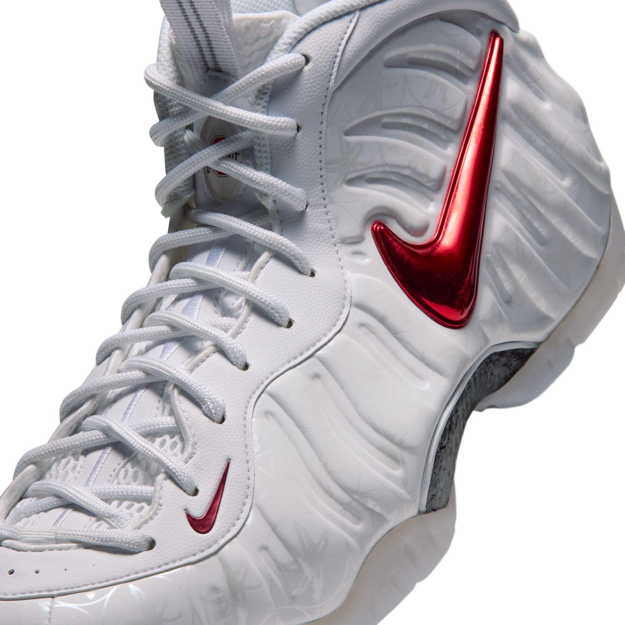 Nike Air Foamposite Pro "Ohio State" Men's Shoe - WHITE/UNIVERSITY RED