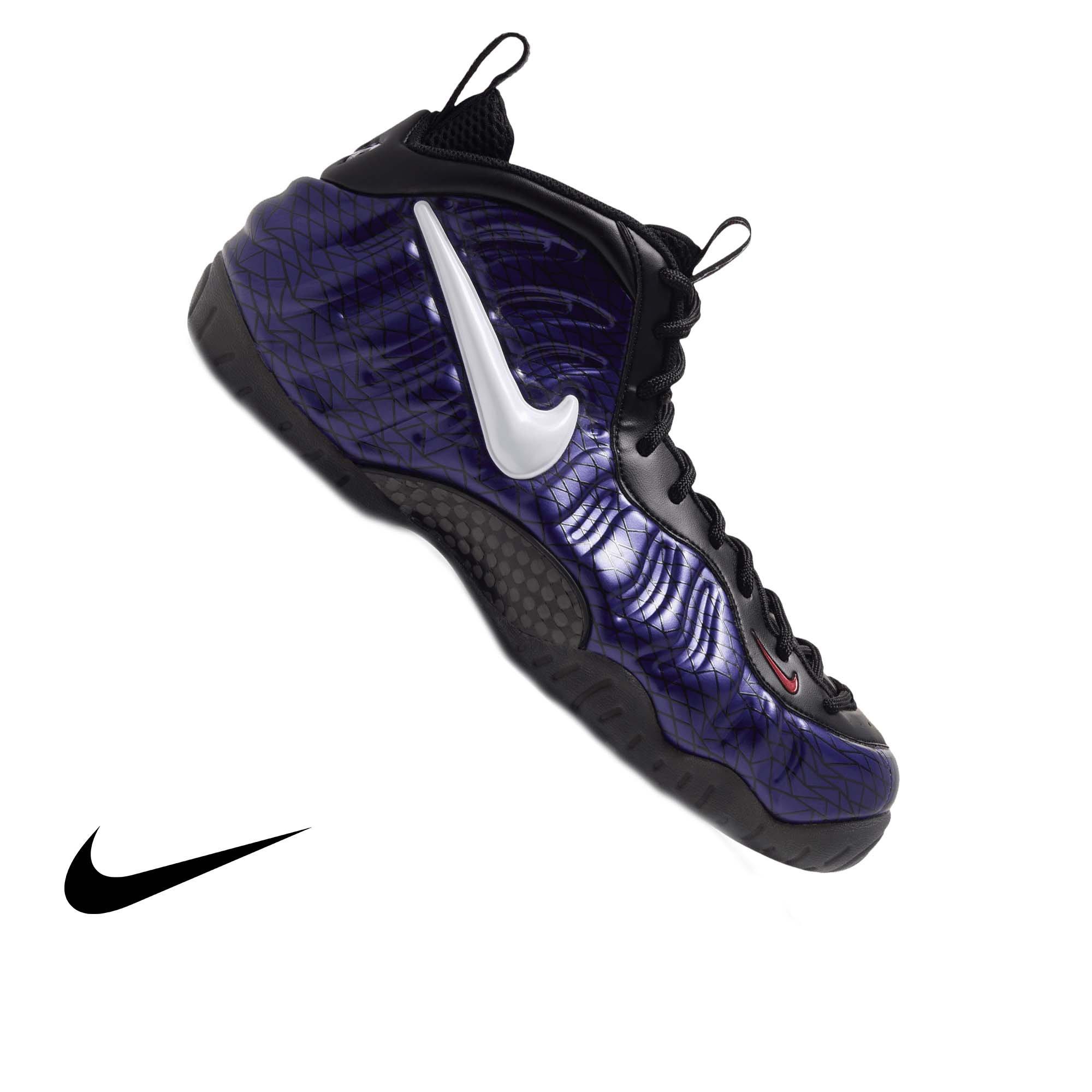 Nike Air Foamposite Pro "TCU" Men's Shoe - NEW ORCHID/WHITE