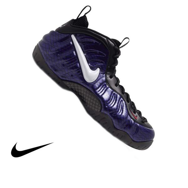 Nike Air Foamposite Pro "TCU" Men's Shoe - NEW ORCHID/WHITE