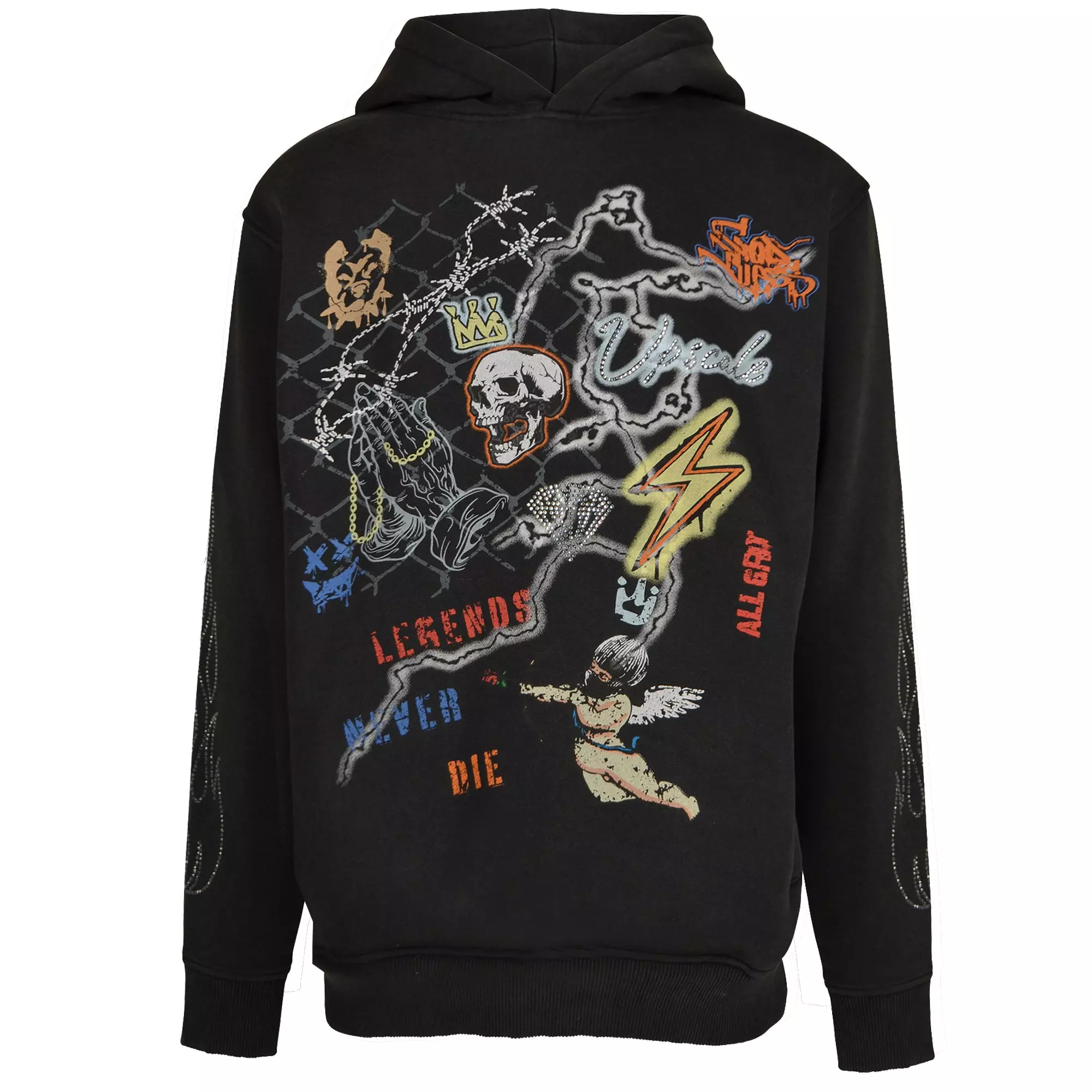 HO26 UC SKETCHBOOK HOODIE - BLACK