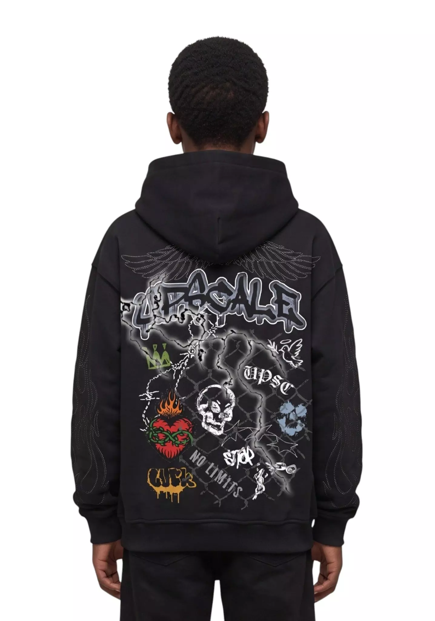 HO26 UC SKETCHBOOK HOODIE - BLACK