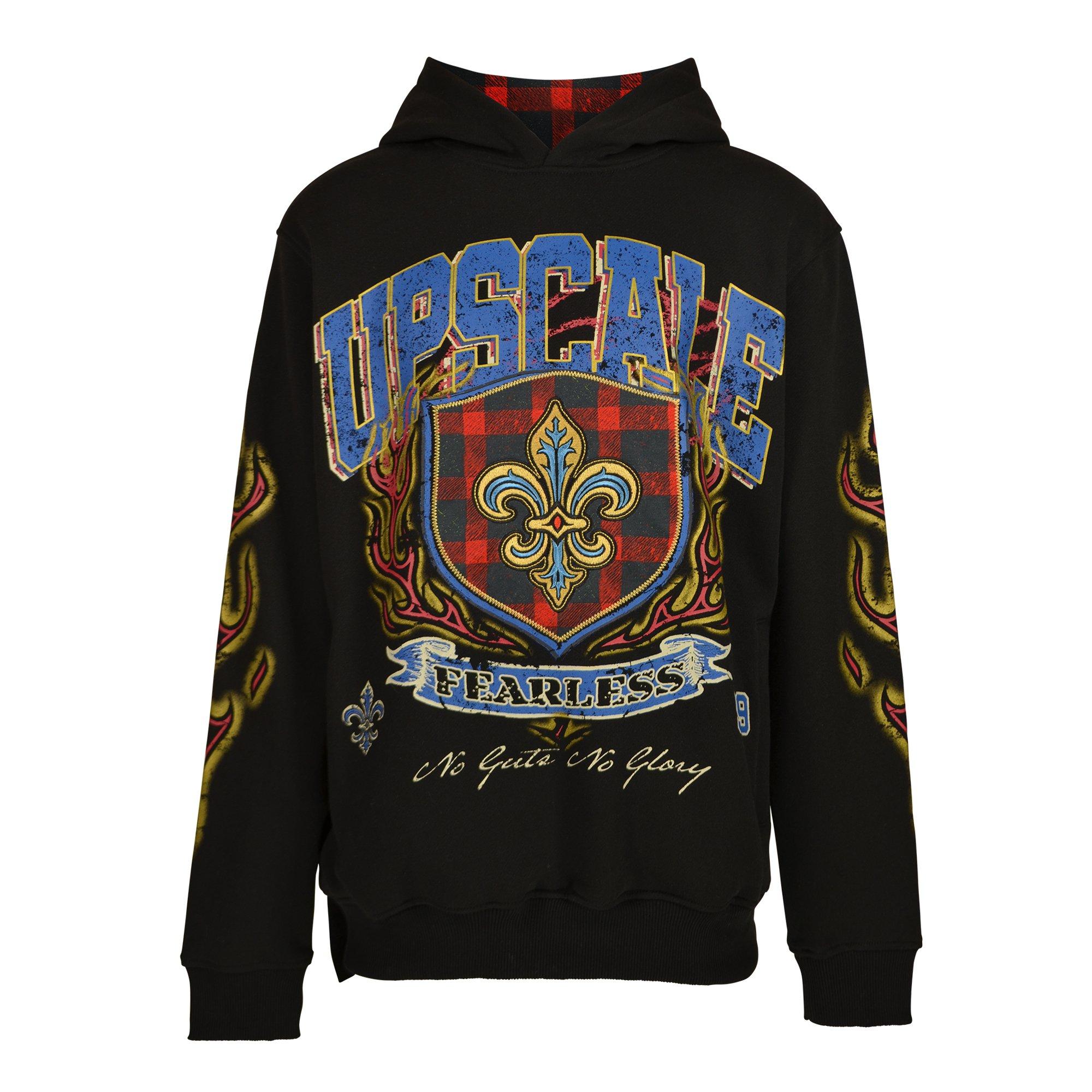 HO26 MULTI ACID WASH HOODIE - BLACK