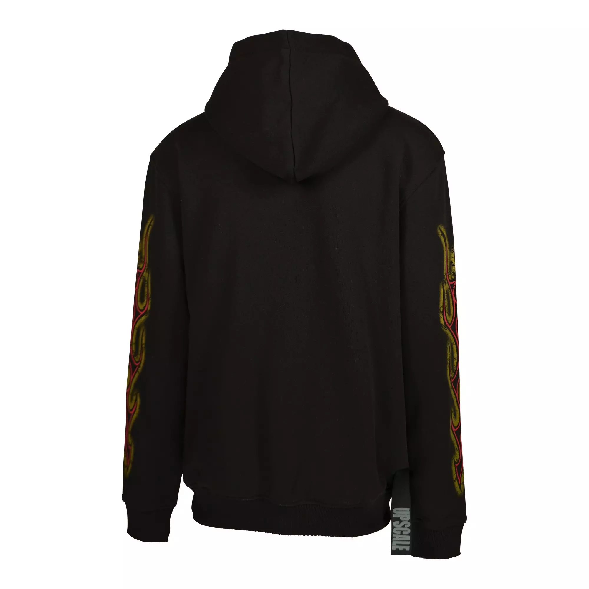 HO26 MULTI ACID WASH HOODIE - BLACK