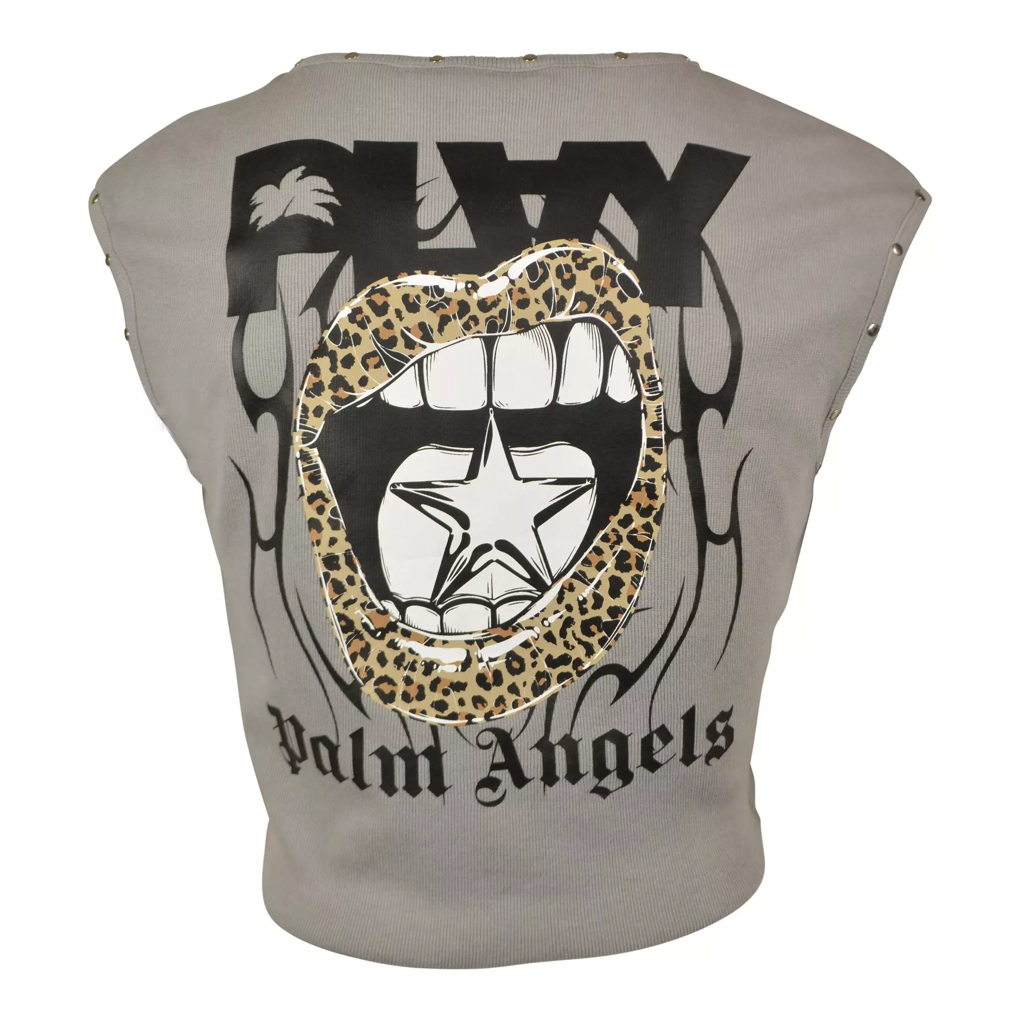 FA26 PLAY CHEETAH MOUTH TANK - GREY