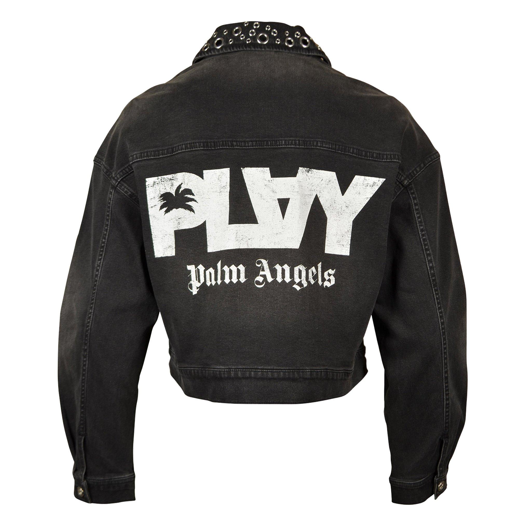 FA26 PLAY GROMET DENIM JACKET BLK - BLACK WASH DENIM