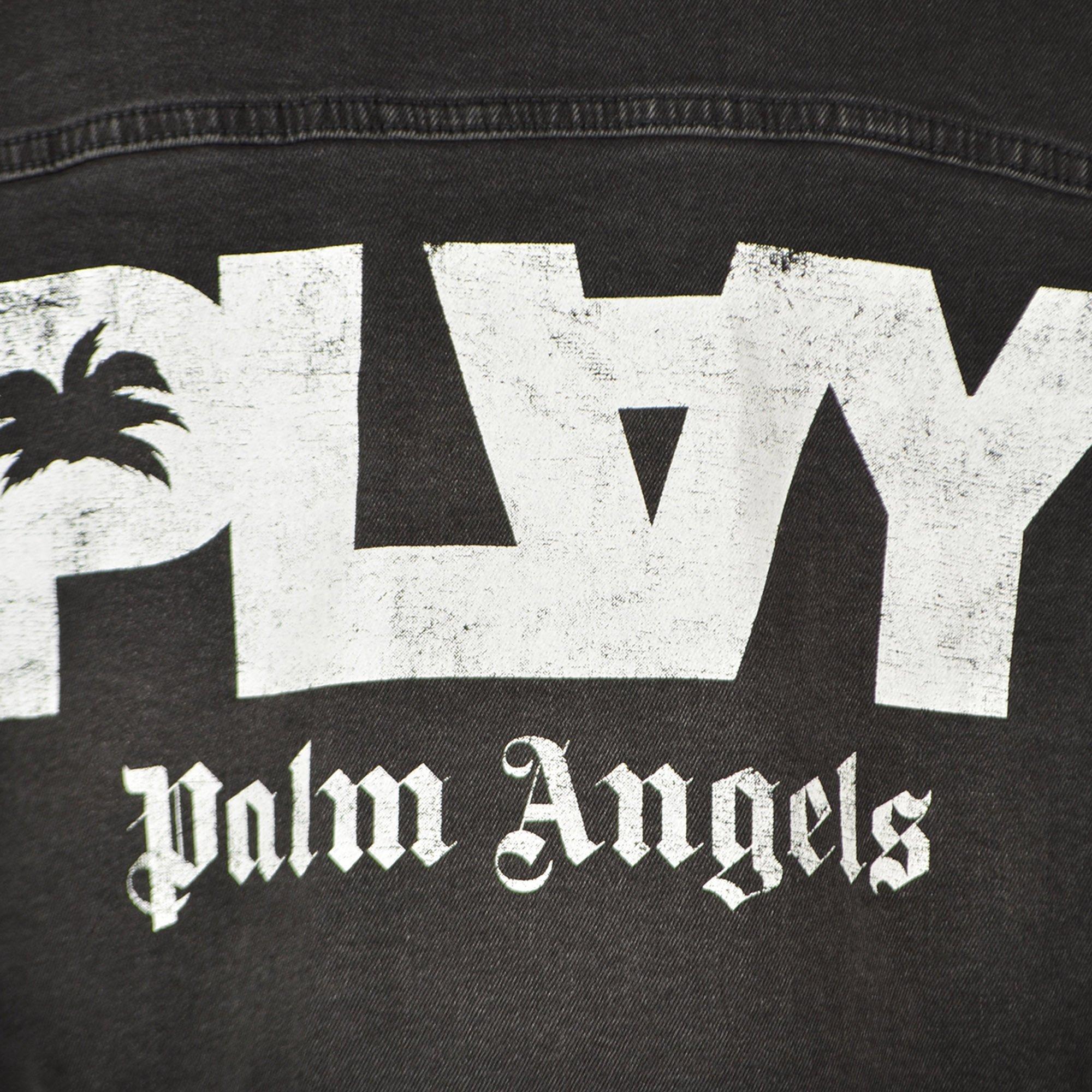 FA26 PLAY GROMET DENIM JACKET BLK - BLACK WASH DENIM