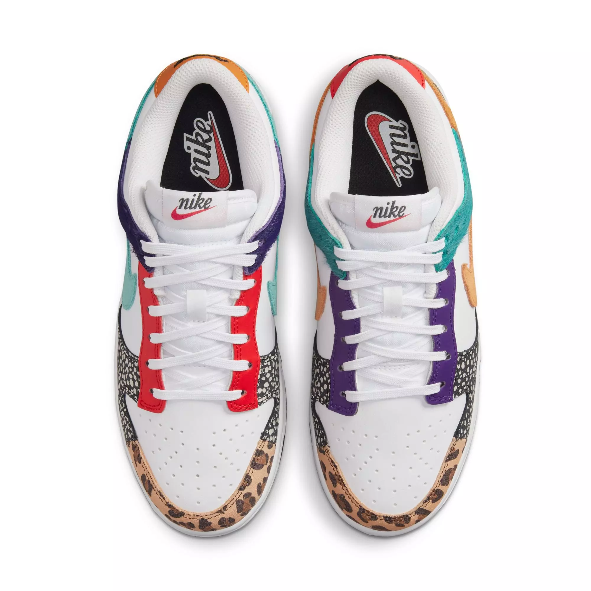 Nike Dunk Low SE "White/Light Curry/Washed Teal" Women's Shoe - WHITE/BLUE/YELLOW