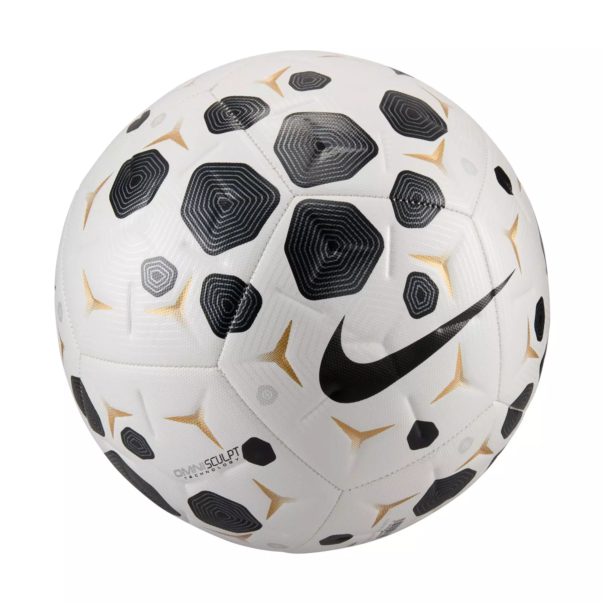 Nike USSF Academy Soccer Ball - WHITE/BLACK/GOLD