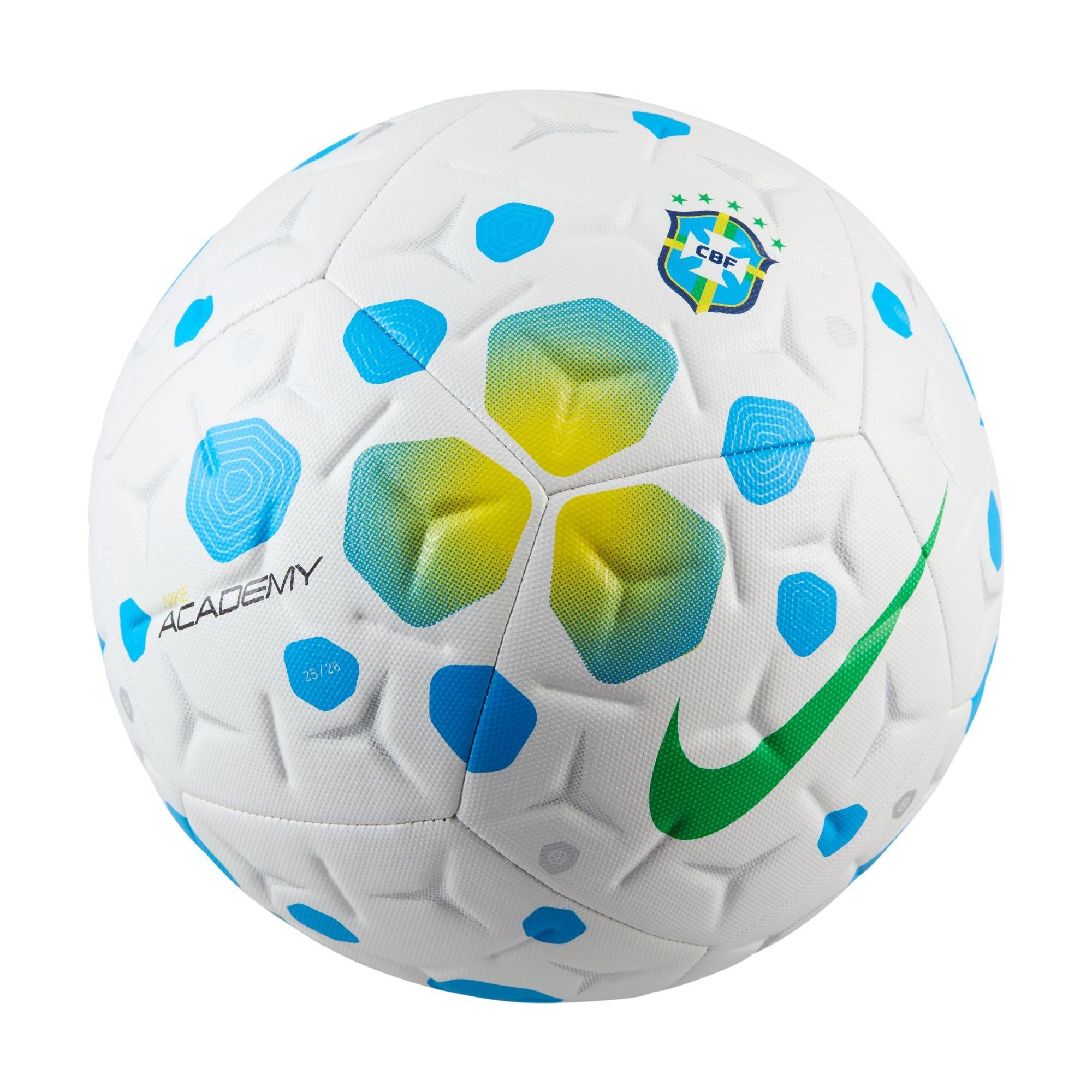 Nike Brazil Academy Size 4 Soccer Ball - WHITE/BLUE Thumbnail View 1