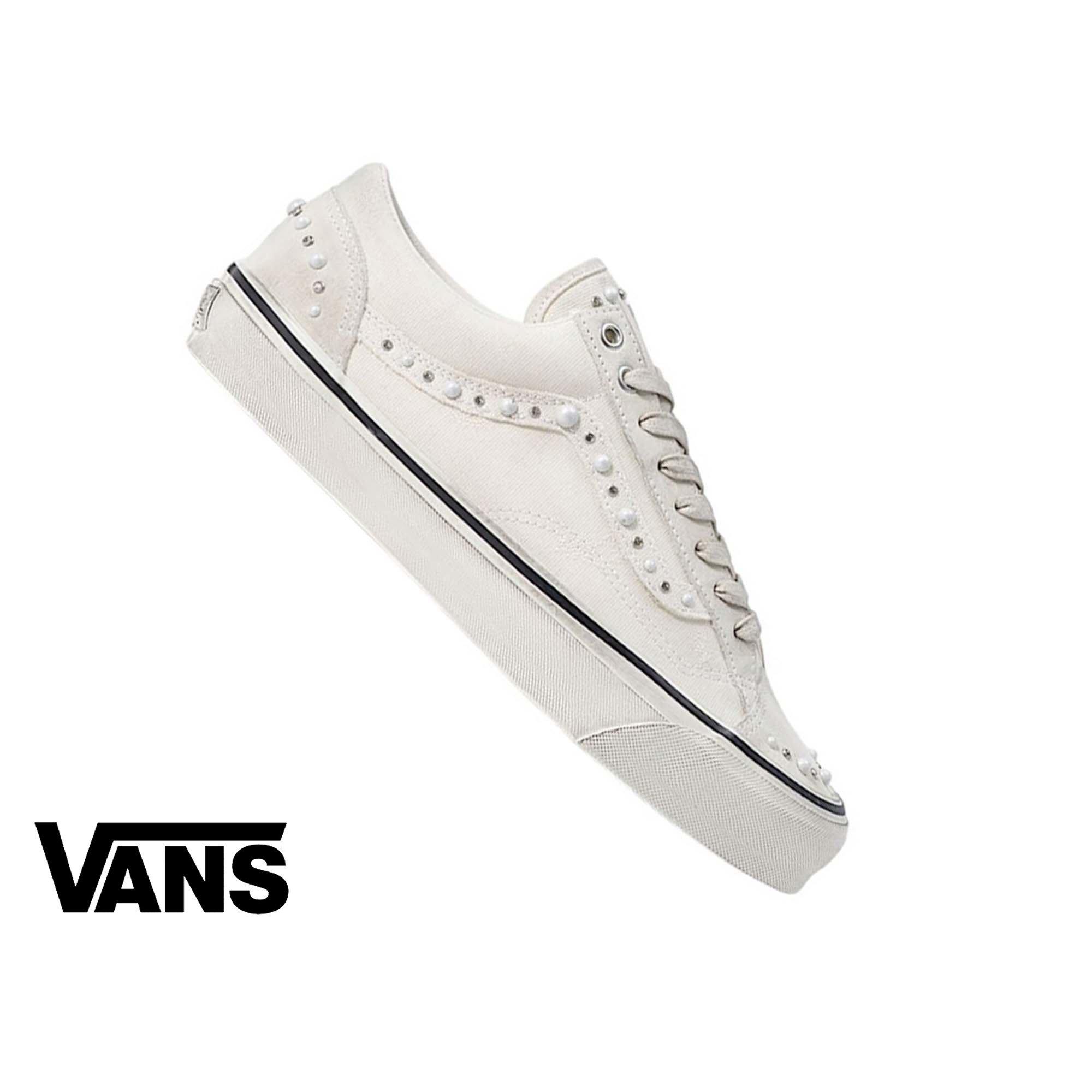 Vans Premium Old Skool LX "Pearlized White" Women's Shoe - WHITE