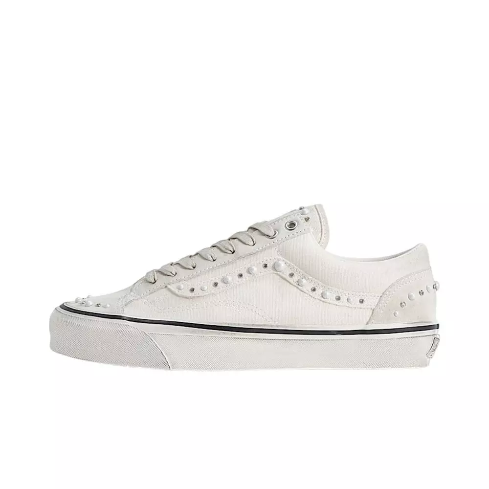 Vans Premium Old Skool LX "Pearlized White" Women's Shoe - WHITE