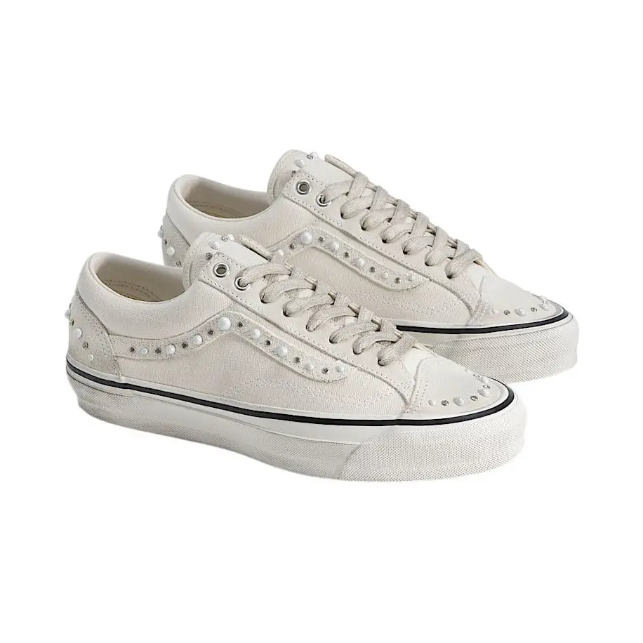 Vans Premium Old Skool LX "Pearlized White" Women's Shoe - WHITE