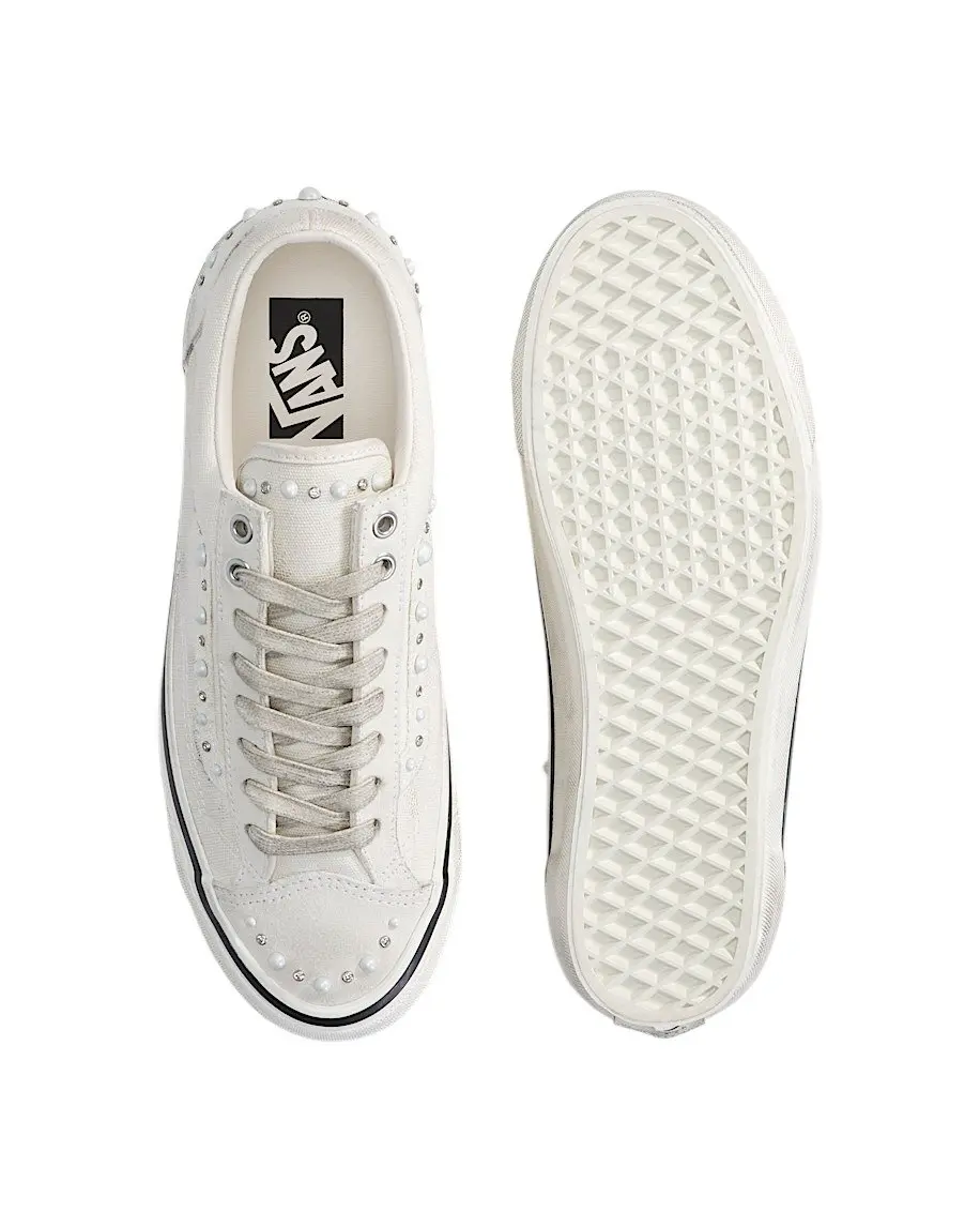 Vans Premium Old Skool LX "Pearlized White" Women's Shoe - WHITE