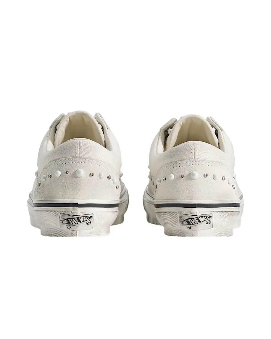 Vans Premium Old Skool LX "Pearlized White" Women's Shoe - WHITE