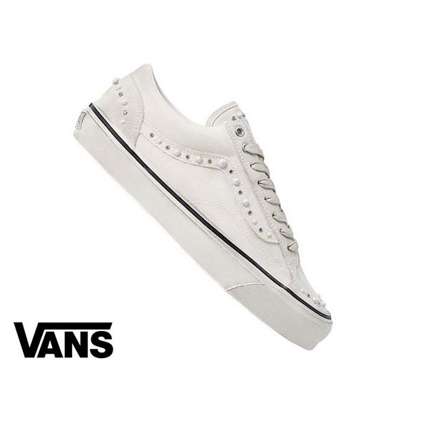 Vans Premium Old Skool LX "Pearlized White" Women's Shoe - WHITE