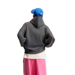 BLOCKED SIGNATURE HOOD - BLACK - BLACK