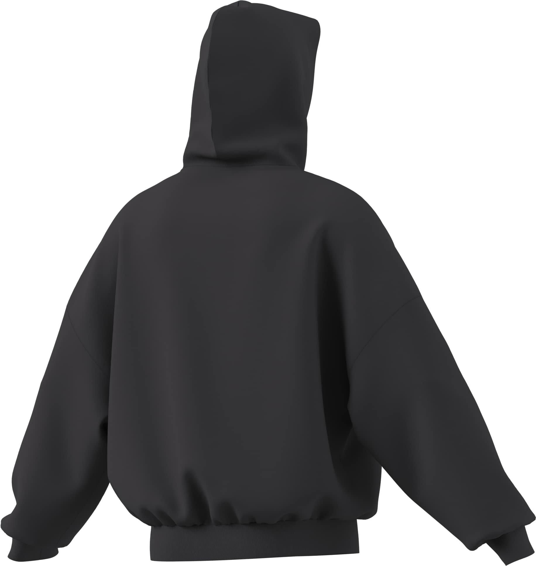adidas Men's Blocked Signature Hoodie - Black - BLACK