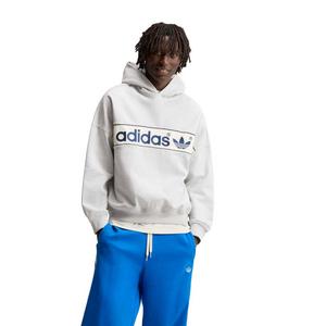 BLOCKED SIGNATURE HOOD - GREY - GREY