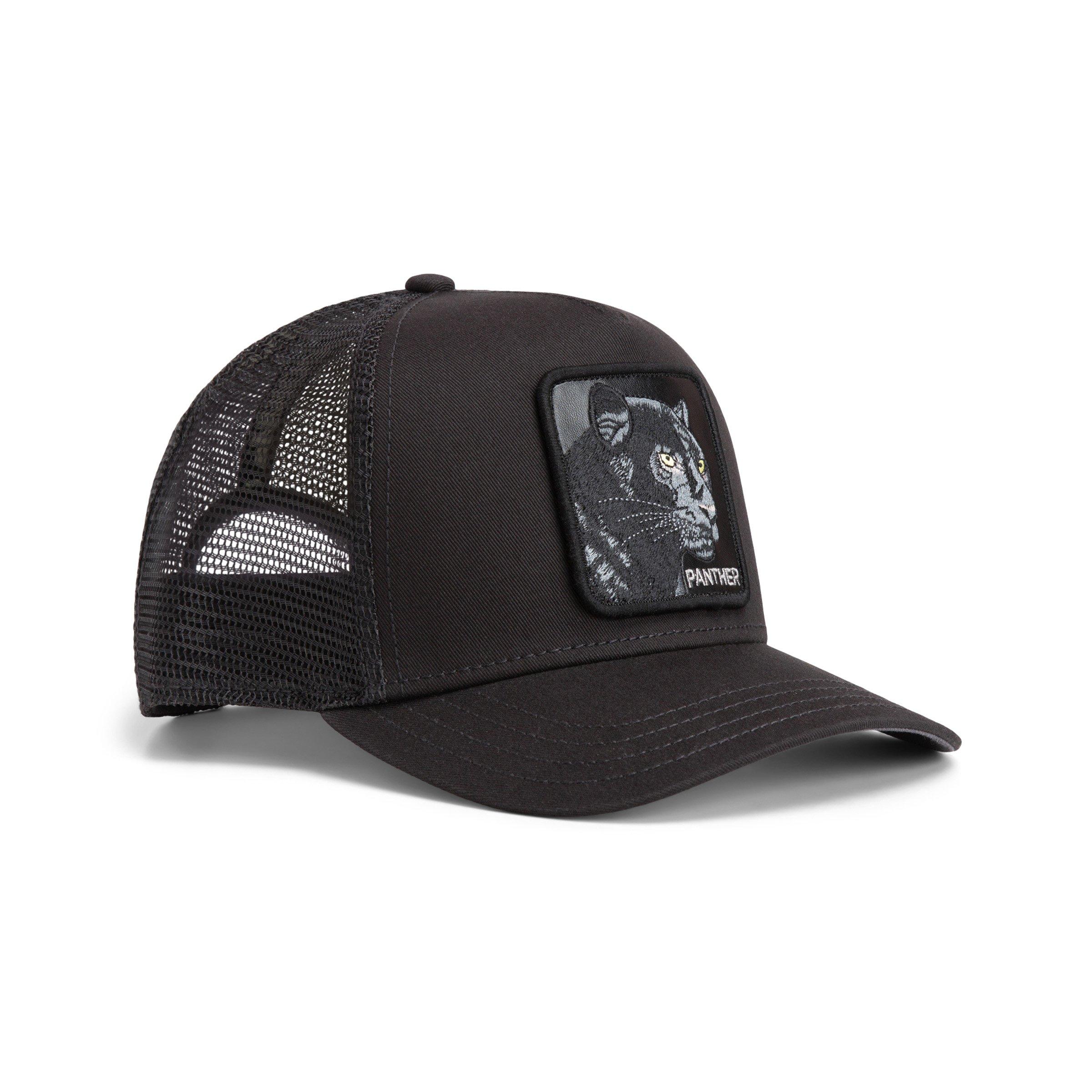 Goorin' Bros. Panther Trucker Snapback Hat - Black - BLACK