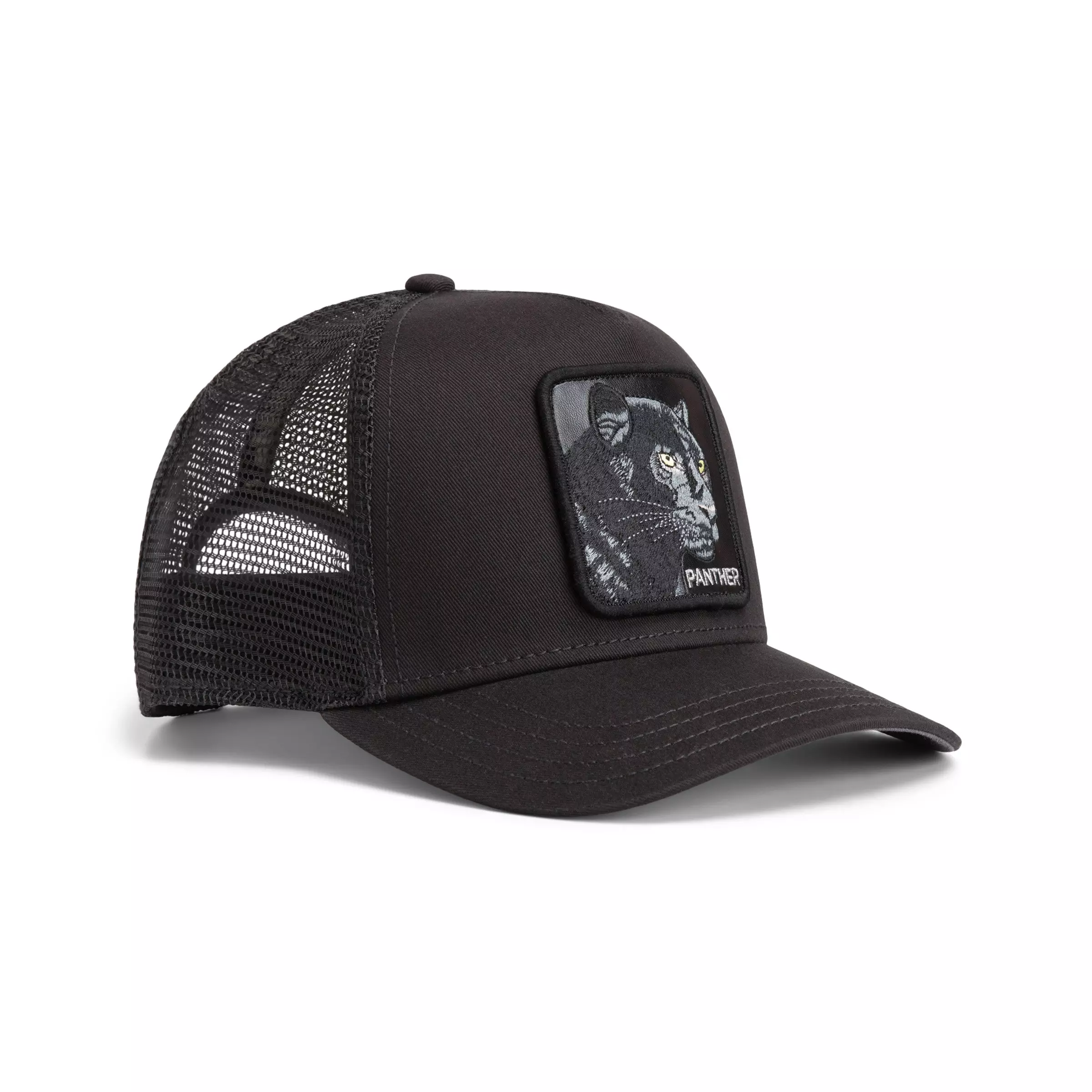 Goorin' Bros. Panther Trucker Snapback Hat - Black - BLACK