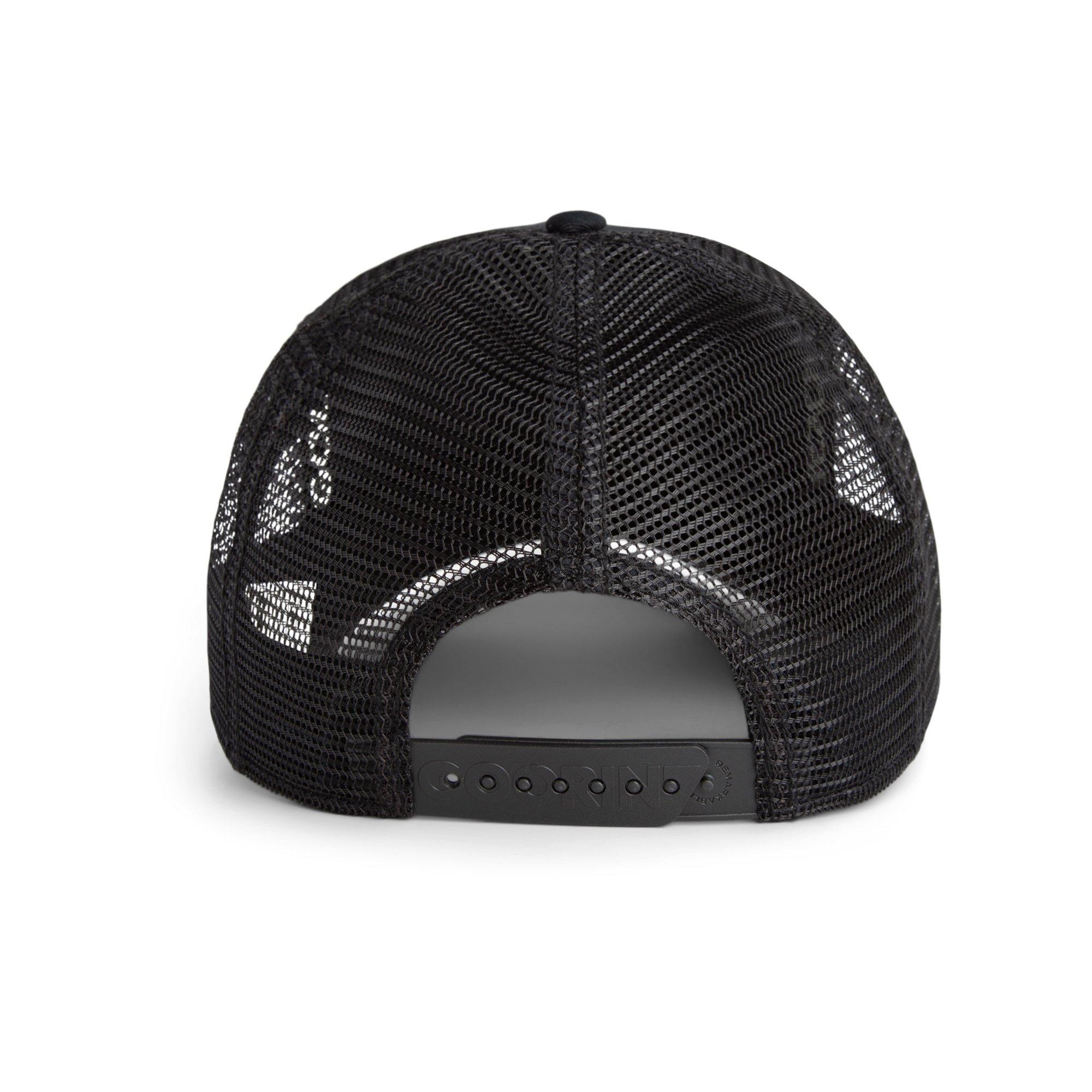 Goorin' Bros. Panther Trucker Snapback Hat - Black - BLACK
