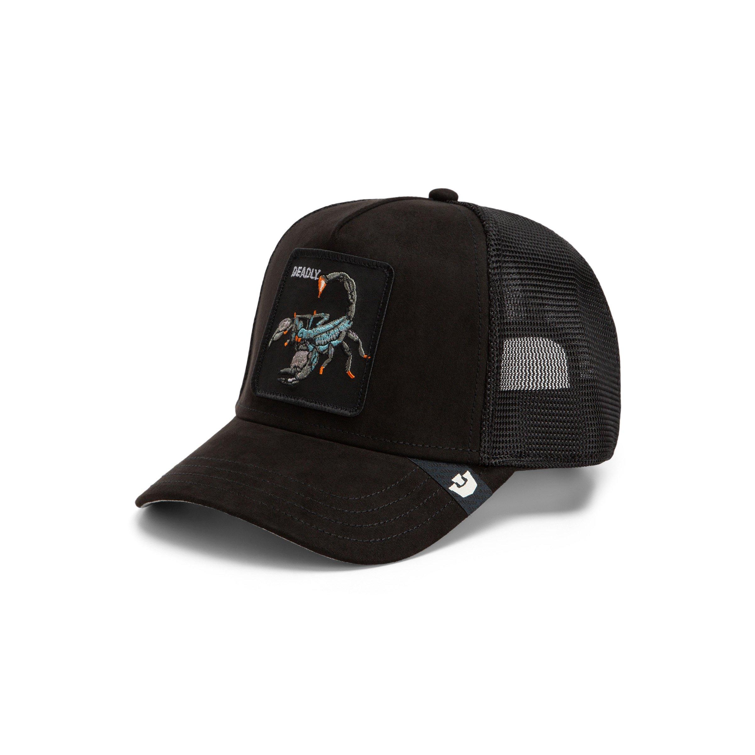 Goorin' Bros. Suede Scorpion Snapback Hat - Black - BLACK
