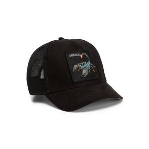 Goorin' Bros. Suede Scorpion Snapback Hat - Black - BLACK
