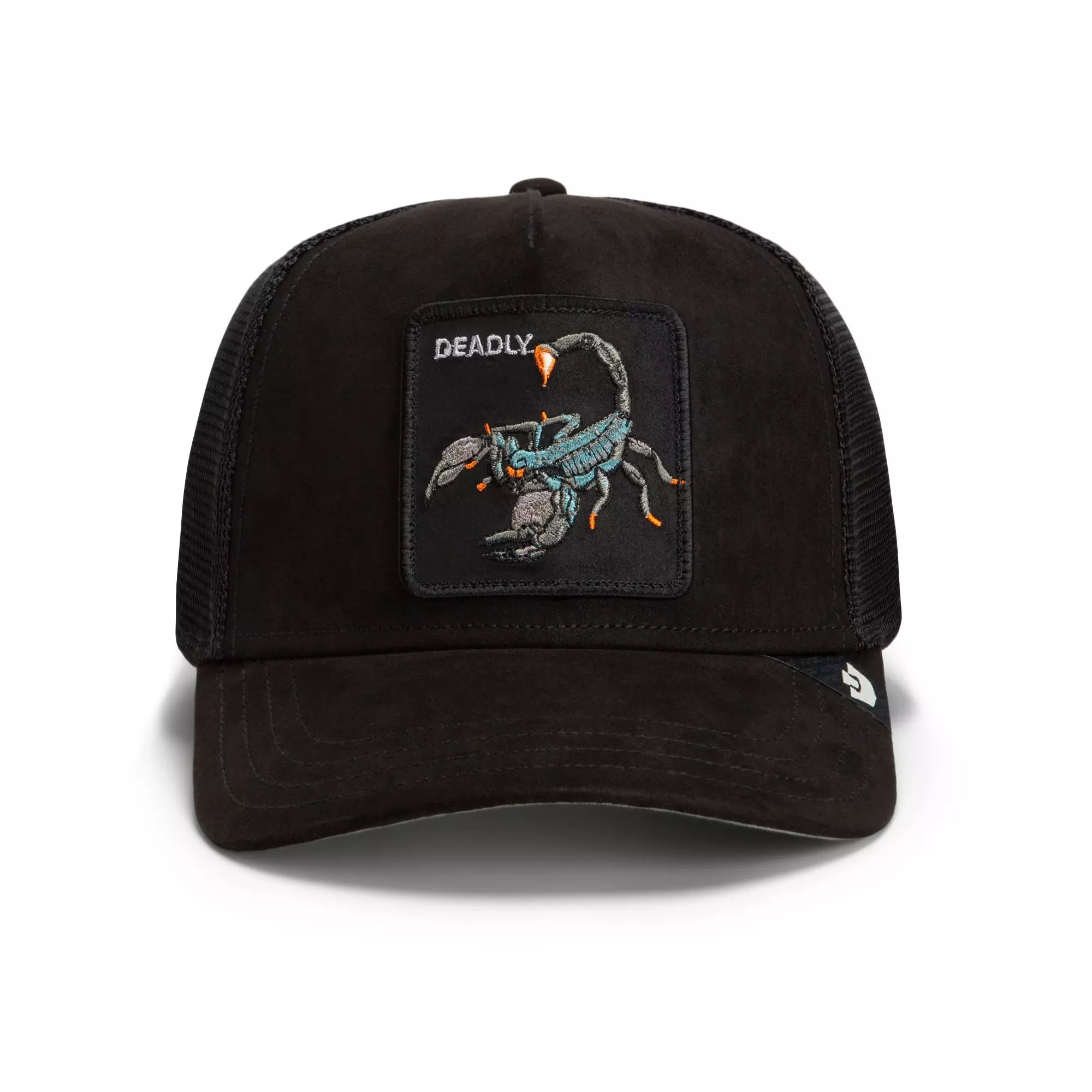 Goorin' Bros. Suede Scorpion Snapback Hat - Black - BLACK