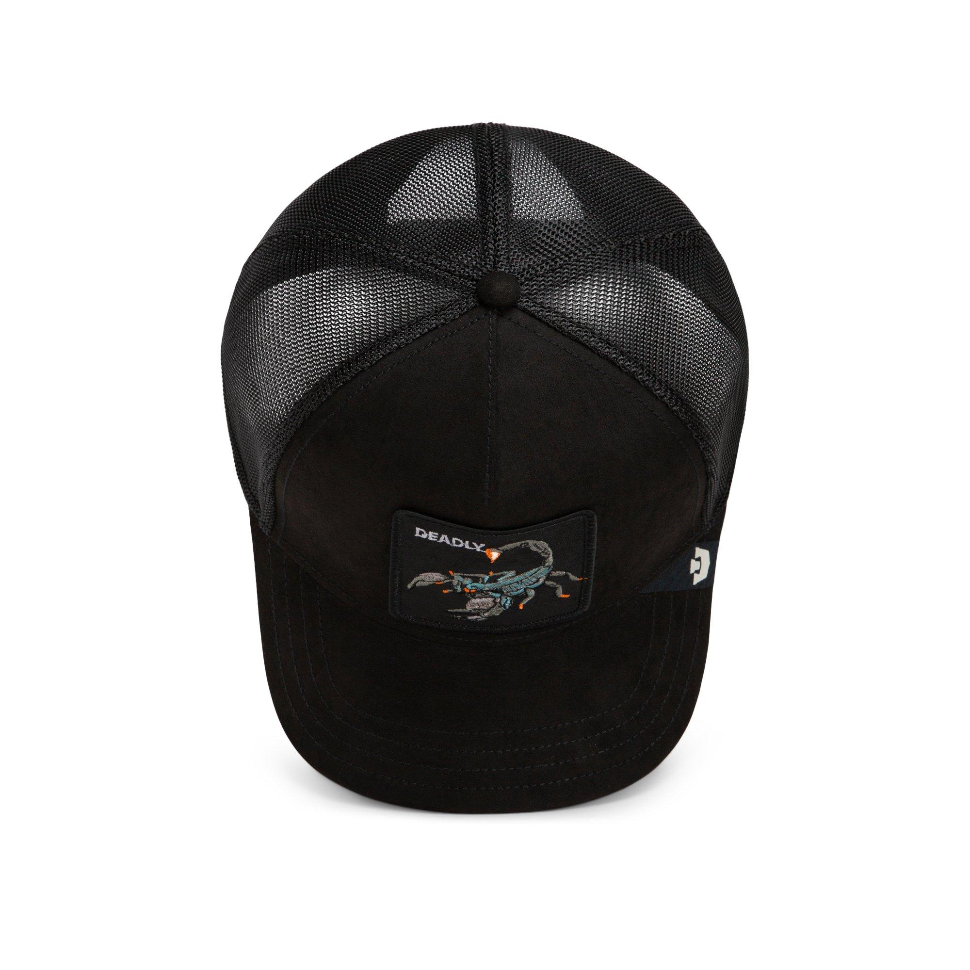 Goorin' Bros. Suede Scorpion Snapback Hat - Black - BLACK