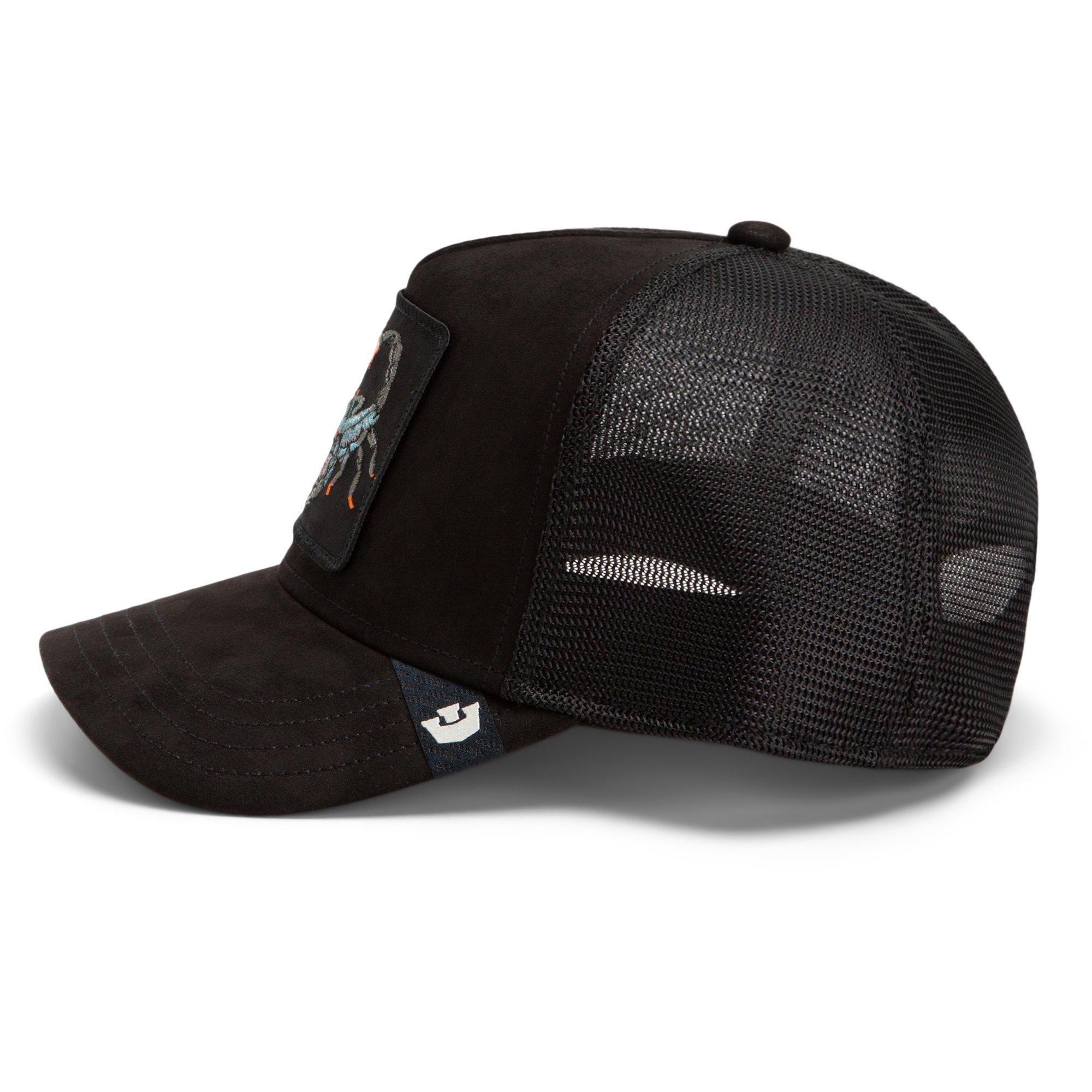Goorin' Bros. Suede Scorpion Snapback Hat - Black - BLACK