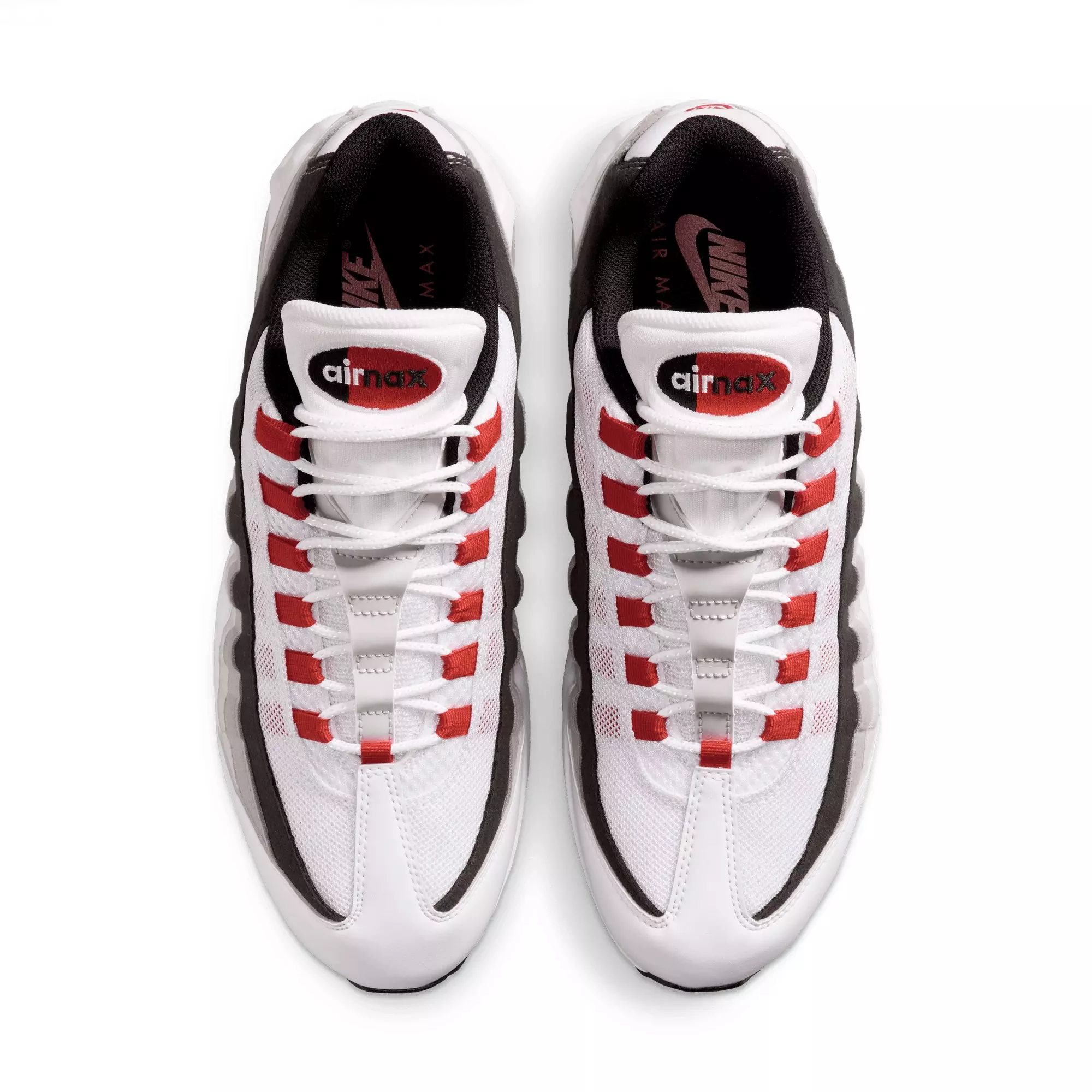 Nike Air Max 95 Big Bubble Premium "Comet Red" Men's Shoe - WHITE/COMET RED/NEUTRAL GREY