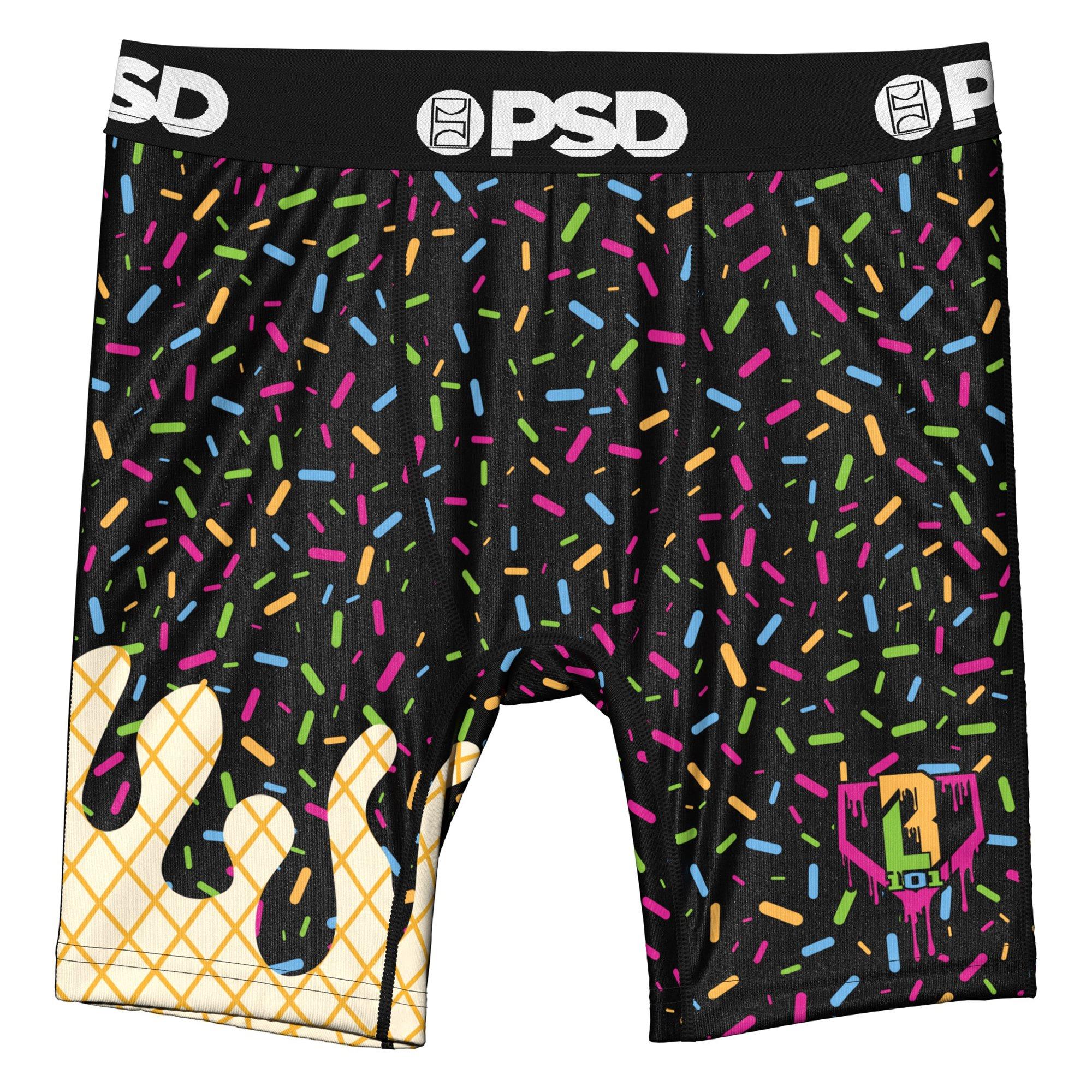 PSD x Baseball Lifestyle 101 Youth Midnight Sundae Black Underwear - BLACK/MULTI