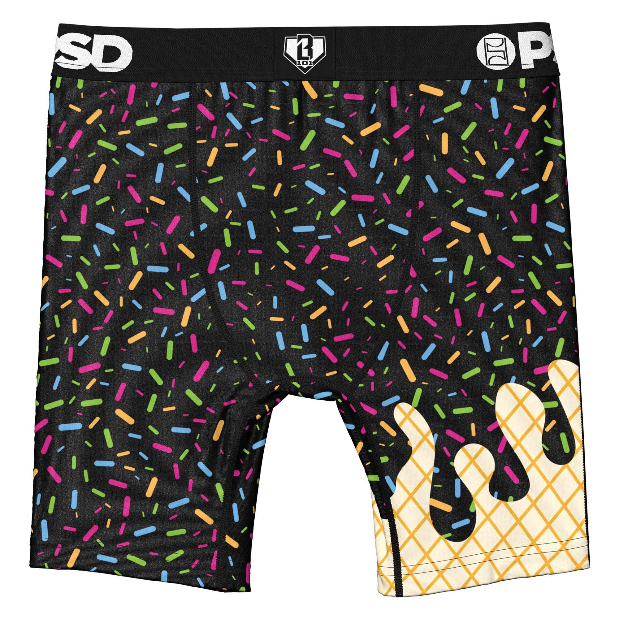 PSD x Baseball Lifestyle 101 Youth Midnight Sundae Black Underwear - BLACK/MULTI