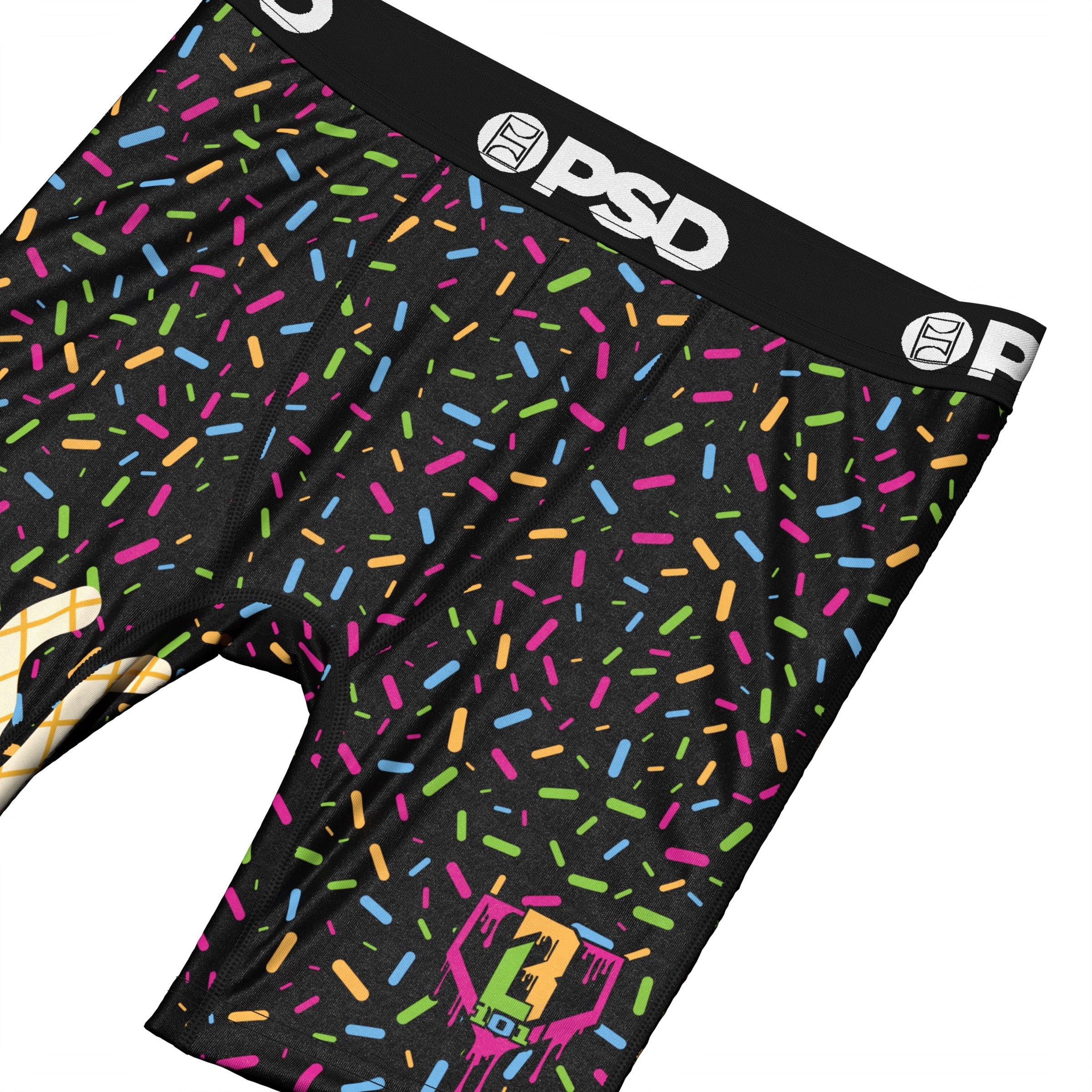 PSD x Baseball Lifestyle 101 Youth Midnight Sundae Black Underwear - BLACK/MULTI