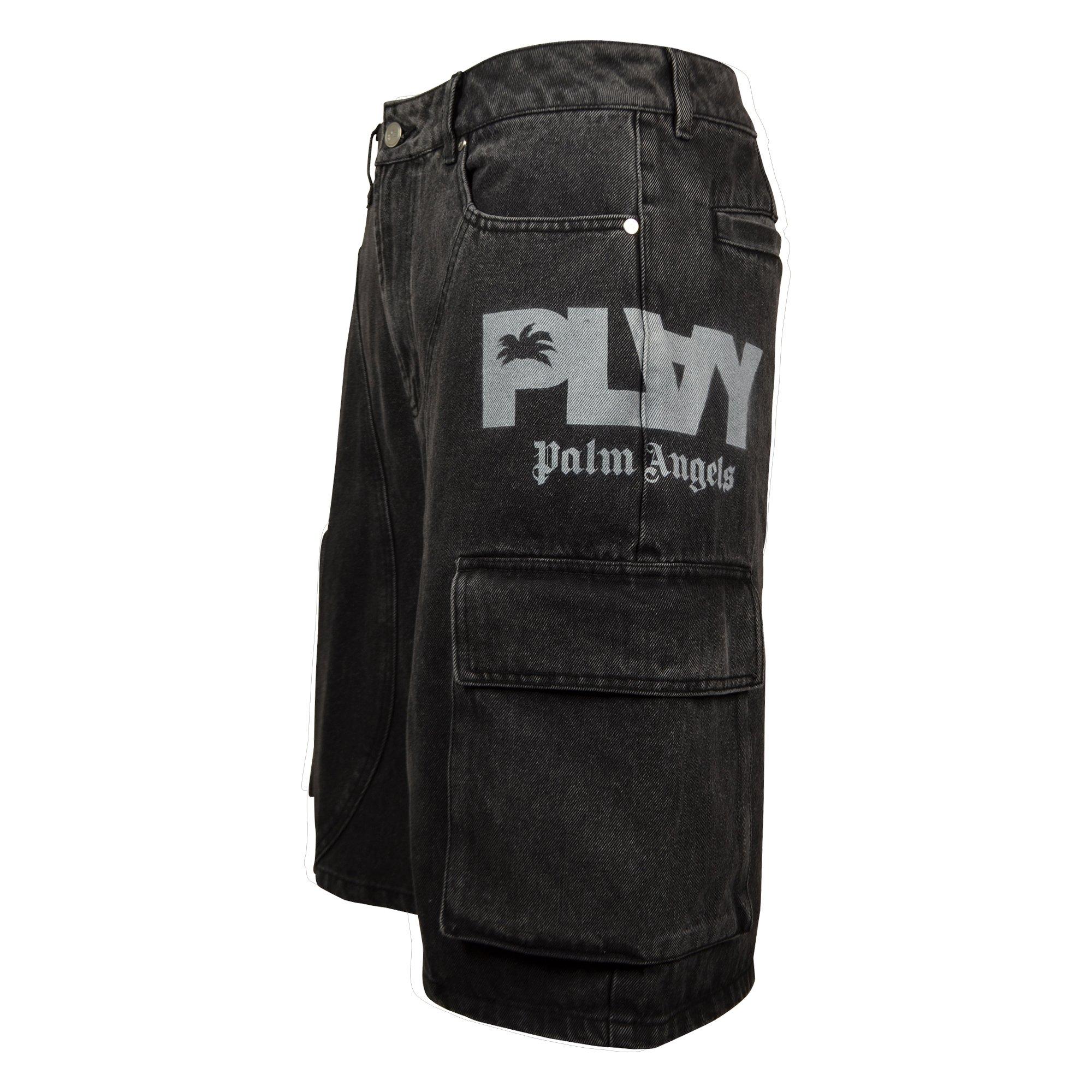 FA26 SPLASHY LOGO CARGO - BLACK