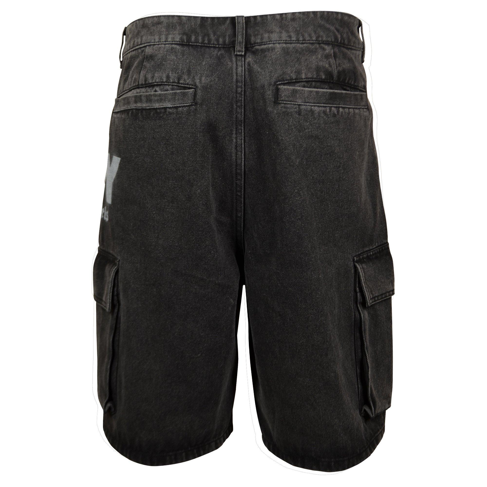 FA26 SPLASHY LOGO CARGO - BLACK