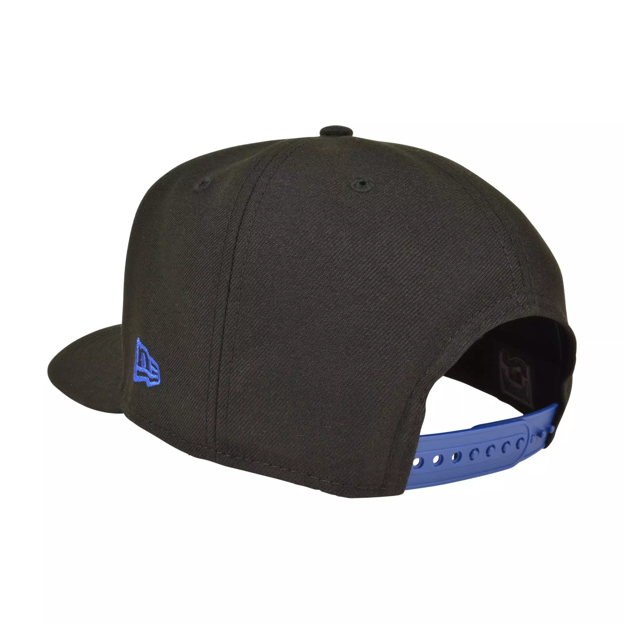 New Era Atlanta Braves 9FIFTY A-Frame Outline Snapback Hat - Black/Royal - BLACK/ROYAL