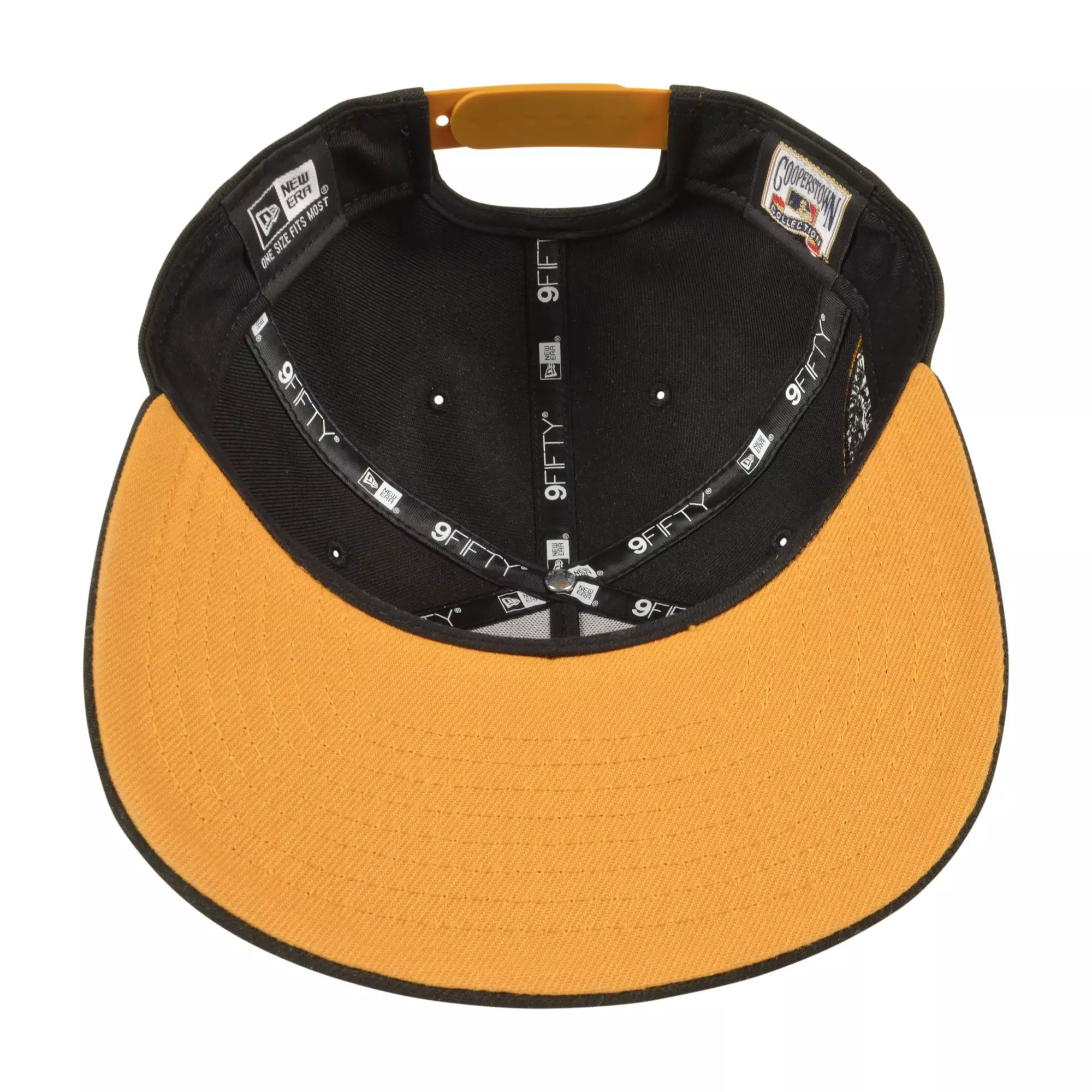 New Era New York Yankees 9FIFTY A-Frame Outline Snapback Hat - Black/Tan - BLACK/TAN
