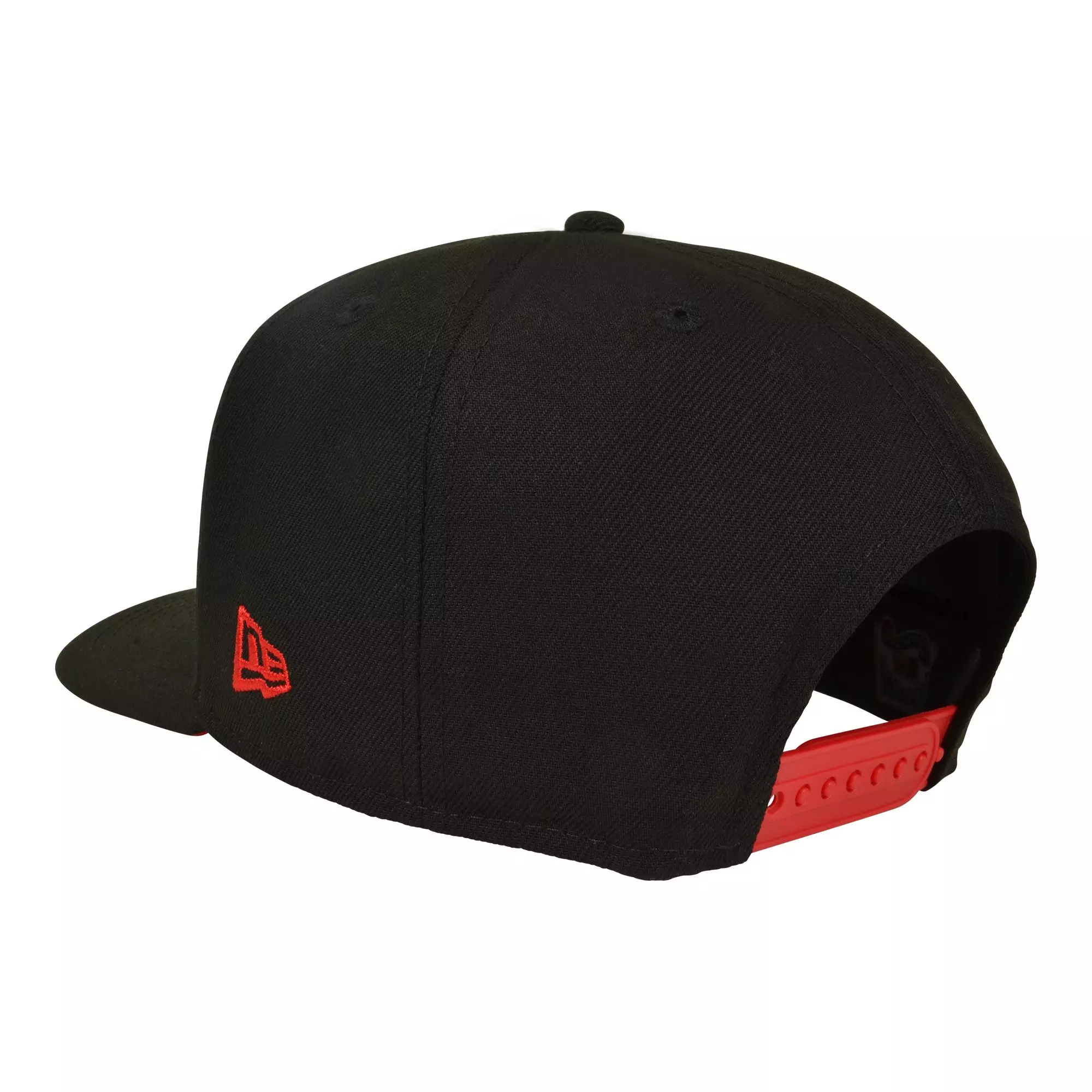 New Era St. Louis Cardinals 9FIFTY A-Frame Outline Snapback Hat - Black/Red - BLACK/RED