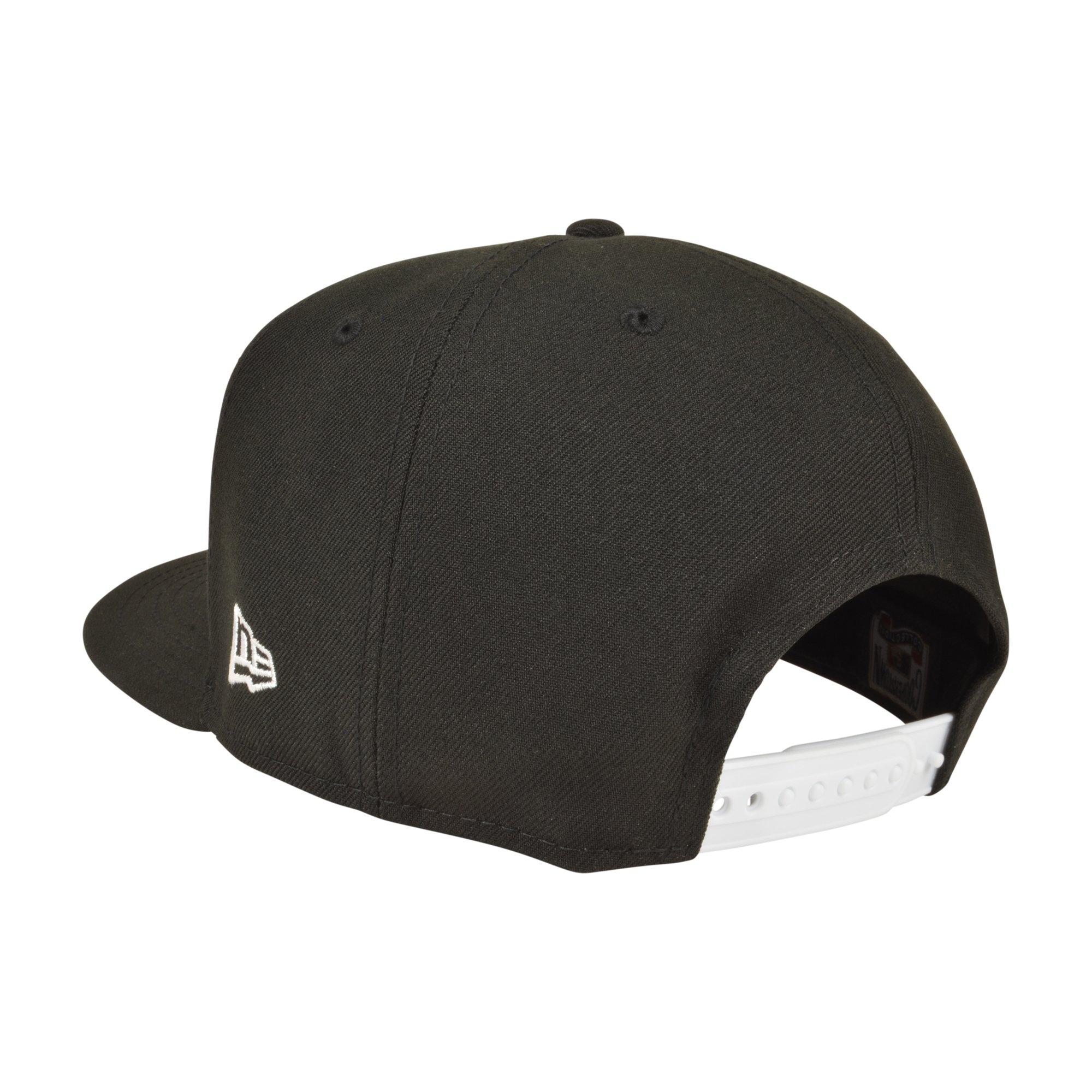 New Era Toronto Blue Jays 9FIFTY A-Frame Outline Snapback Hat - Black/White - BLACK/WHITE Thumbnail View 4