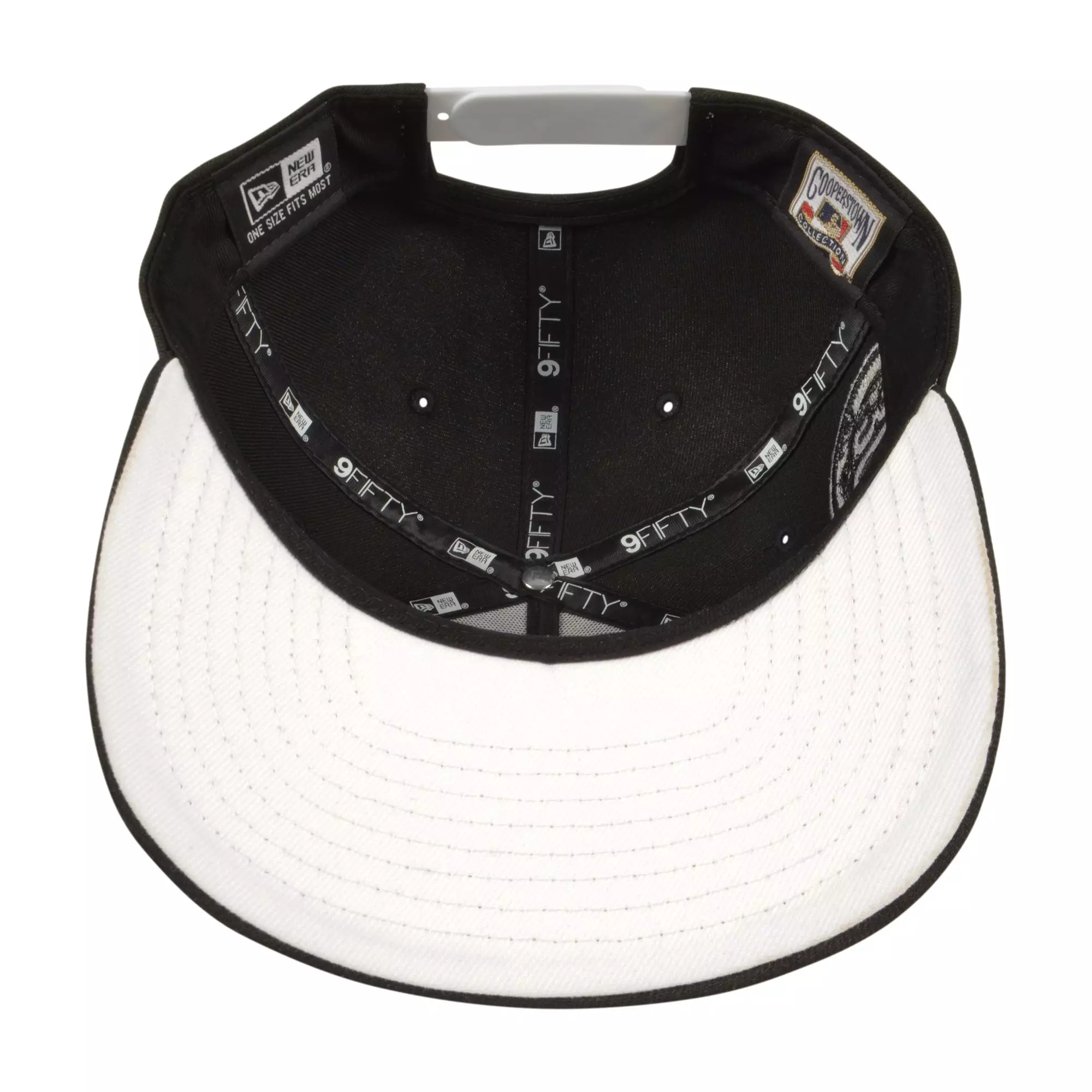 New Era Toronto Blue Jays 9FIFTY A-Frame Outline Snapback Hat - Black/White - BLACK/WHITE