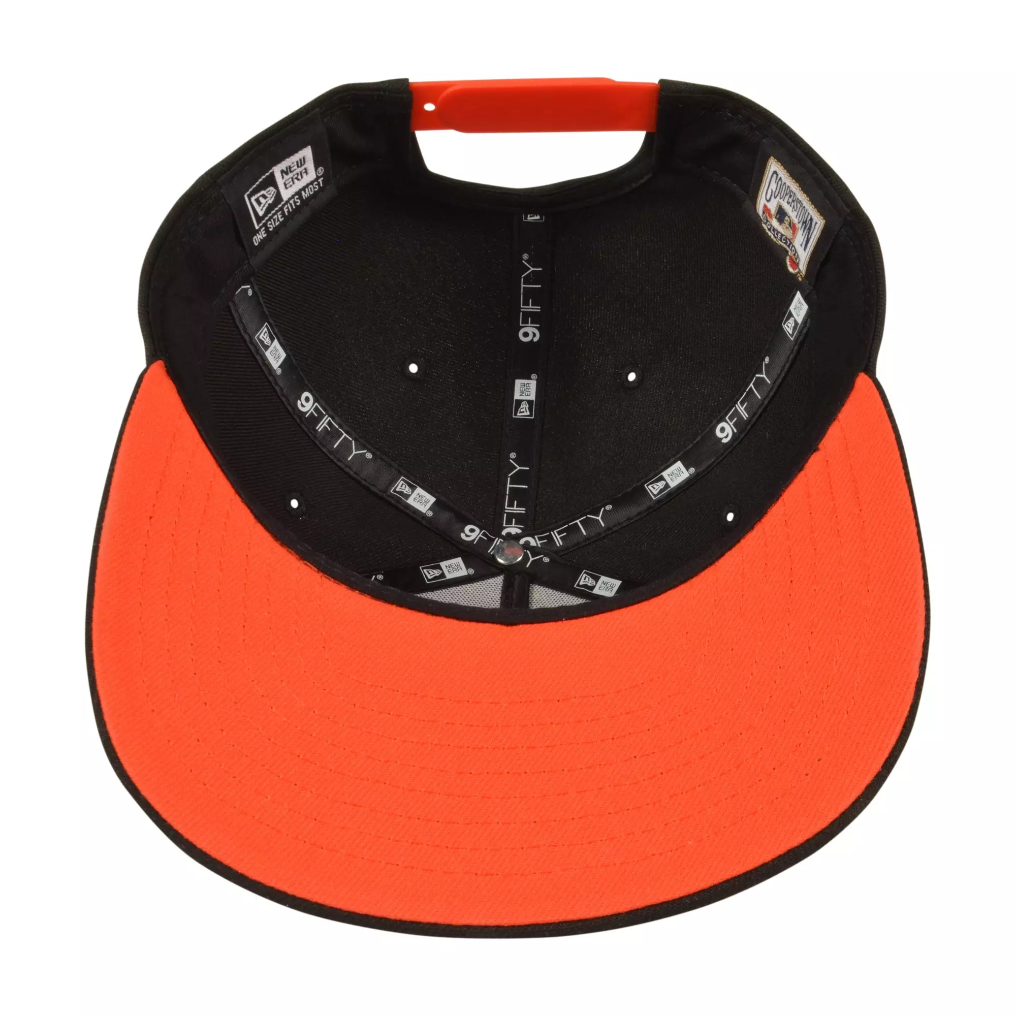 New Era Chicago White Sox 9FIFTY A-Frame Outline Snapback Hat - Black/Orange - BLACK/ORANGE