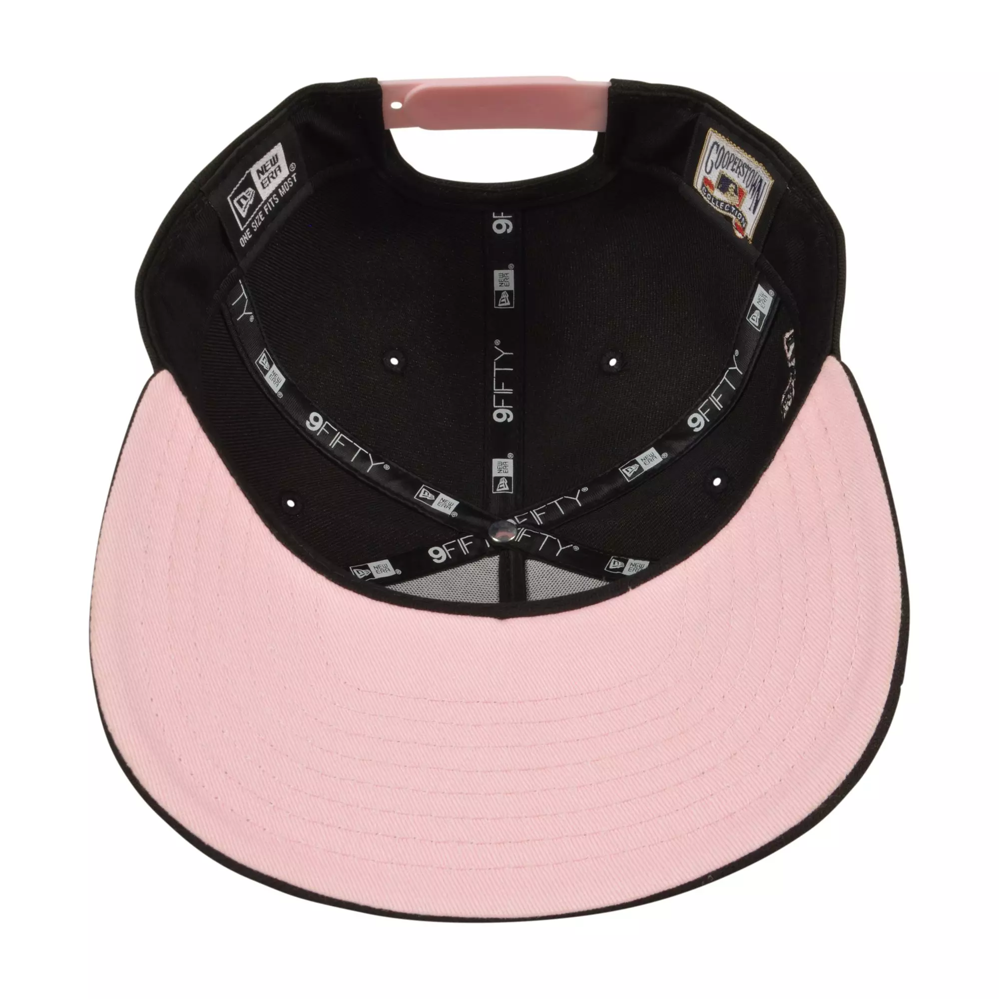 New Era San Francisco Giants 9FIFTY A-Frame Outline Snapback Hat - Black/Pink - BLACK/PINK