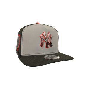 New Era New York Yankees 9FIFTY A-Frame Reverse Slugger 95 Snapback Hat - Black/Grey - BLACK/GREY