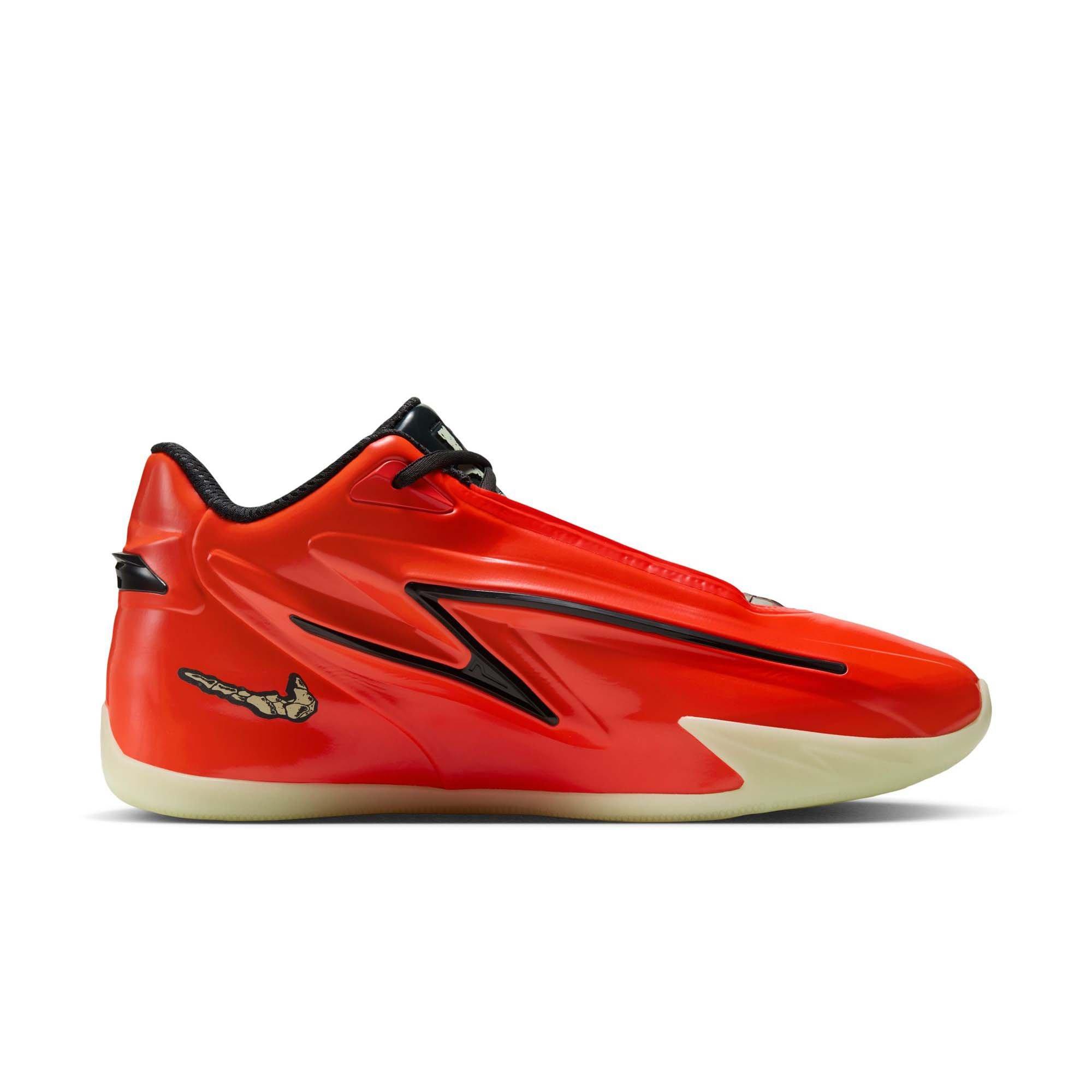 Nike KD 19 "Halloween" Men's Basketball Shoe - BRIGHT CRIMSON/DK SMOKE GREY/LIME ICE