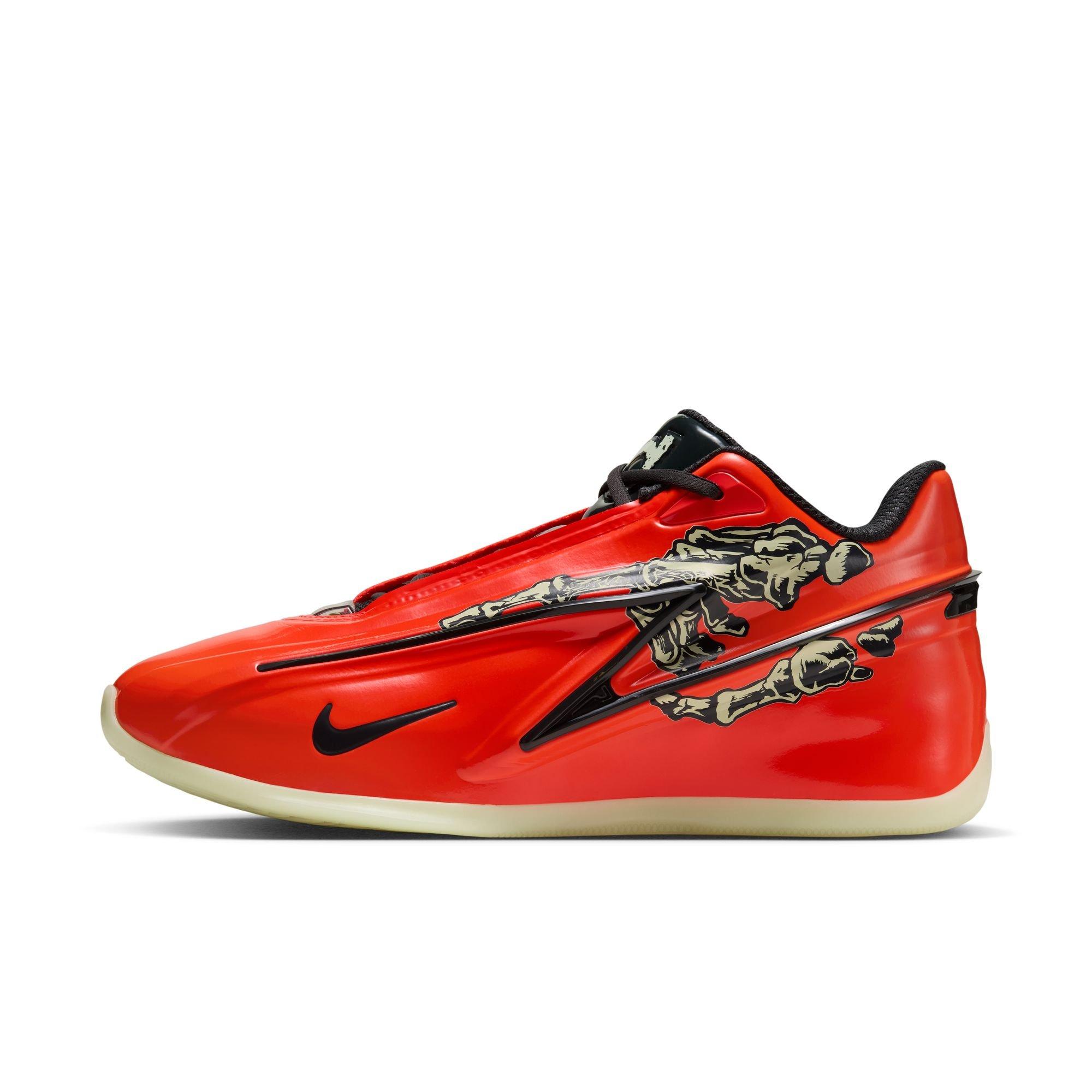 Nike KD 19 "Halloween" Men's Basketball Shoe - BRIGHT CRIMSON/DK SMOKE GREY/LIME ICE
