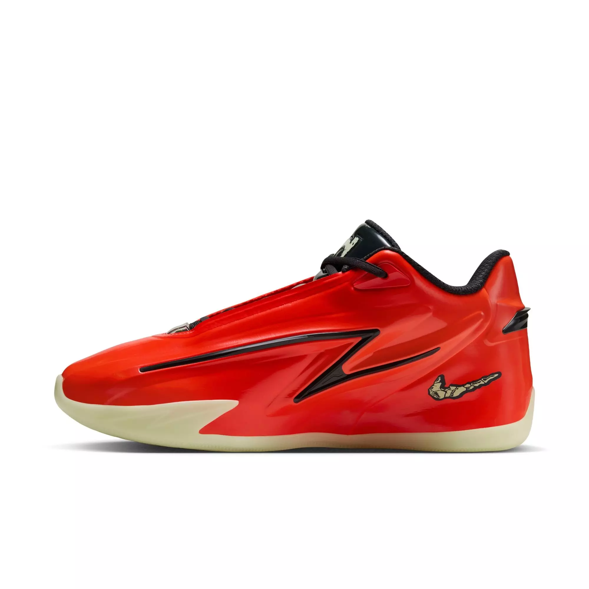 Nike KD 19 "Halloween" Men's Basketball Shoe - BRIGHT CRIMSON/DK SMOKE GREY/LIME ICE