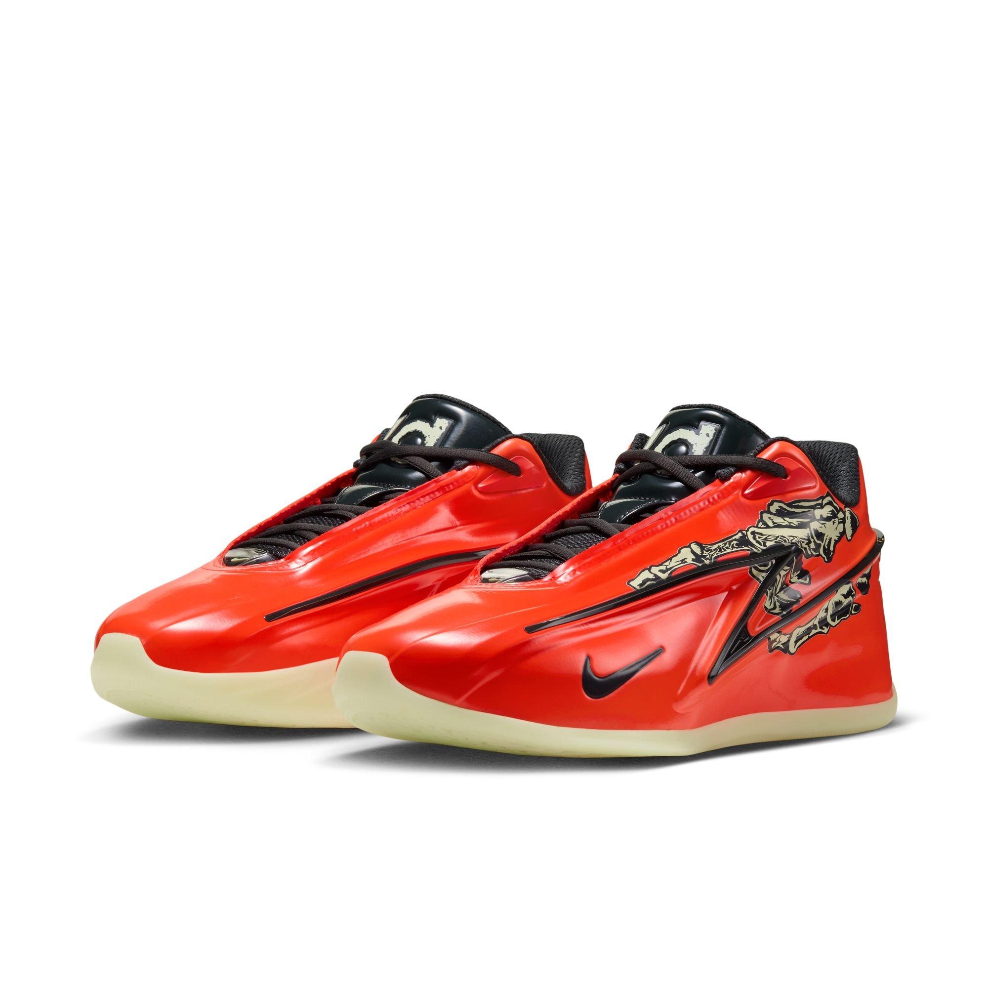 Nike KD 19 "Halloween" Men's Basketball Shoe - BRIGHT CRIMSON/DK SMOKE GREY/LIME ICE