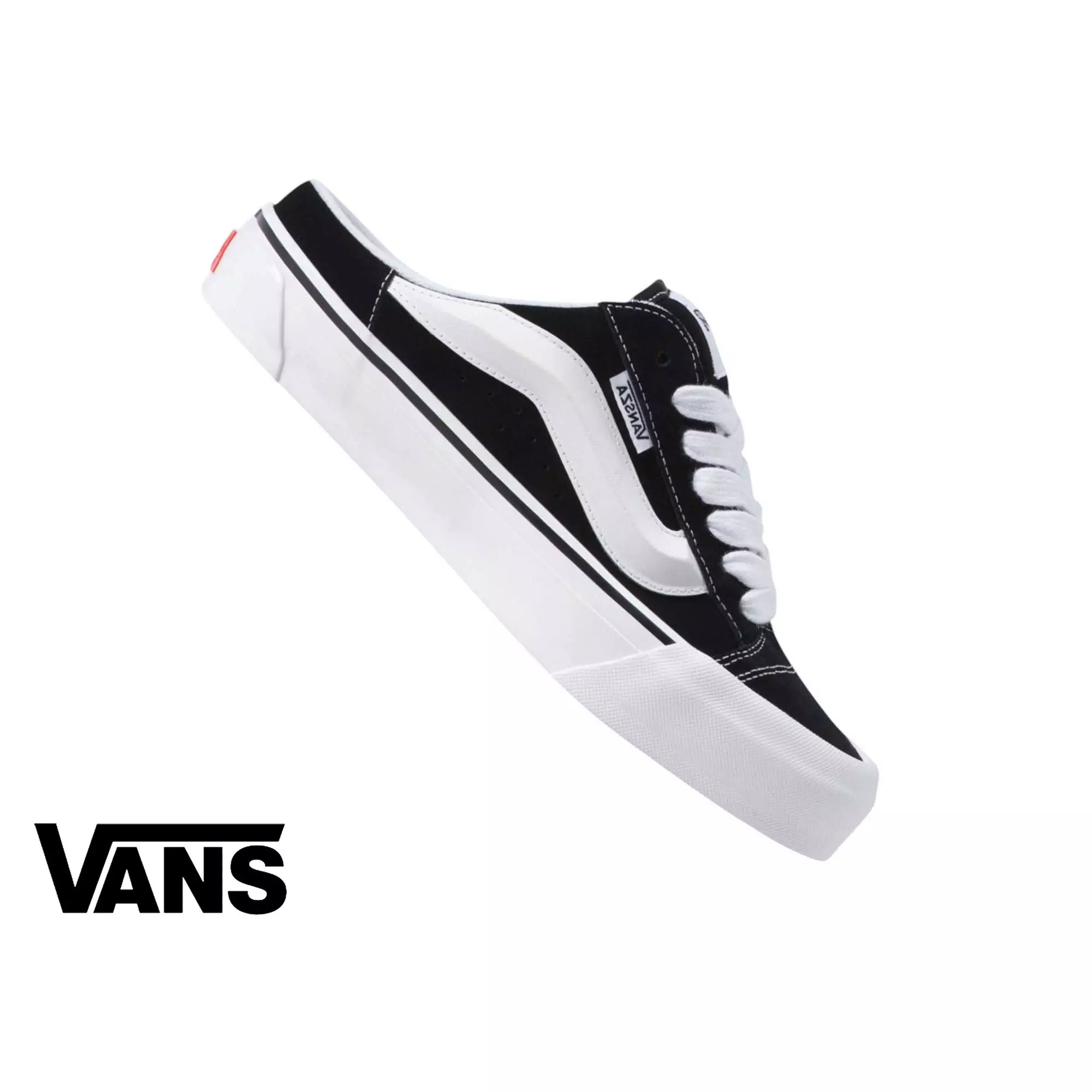 Vans x SZA Knu Skool "Black/White" Mule - BLACK/WHITE
